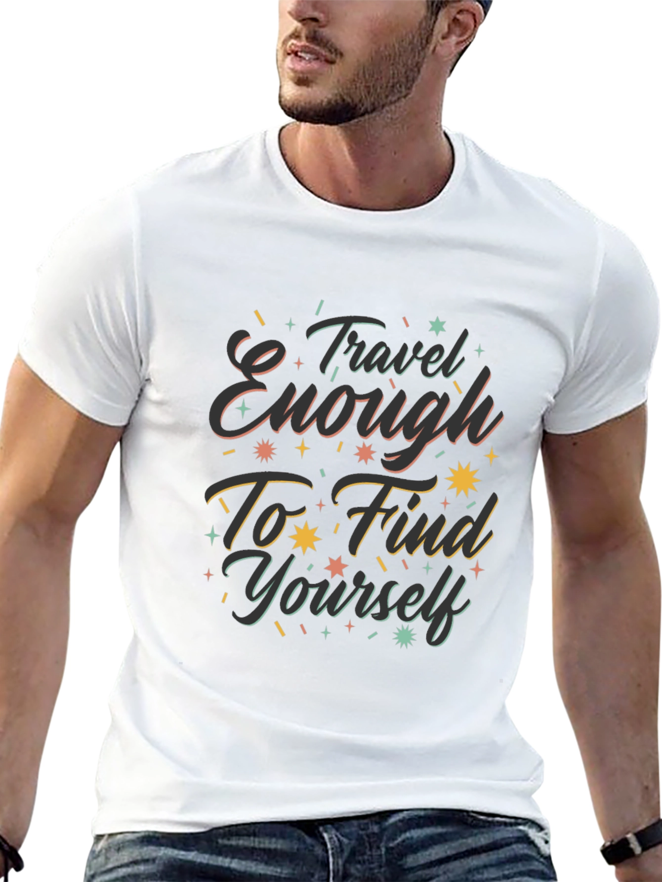 Travel Enough Graphic Tee - Find Yourself T-Shirt