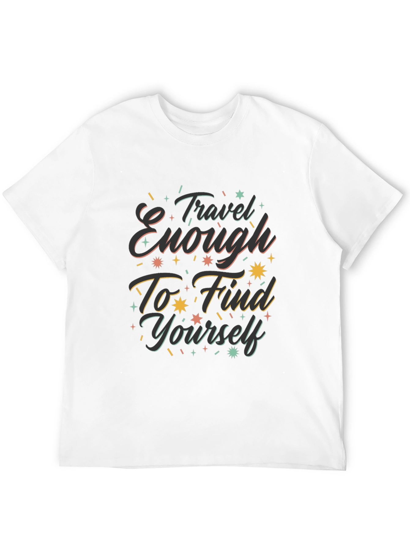 Travel Enough Graphic Tee - Find Yourself T-Shirt