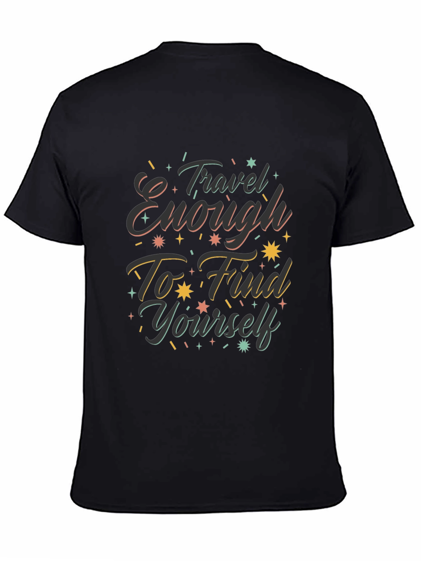 Travel Enough Graphic Tee - Find Yourself T-Shirt