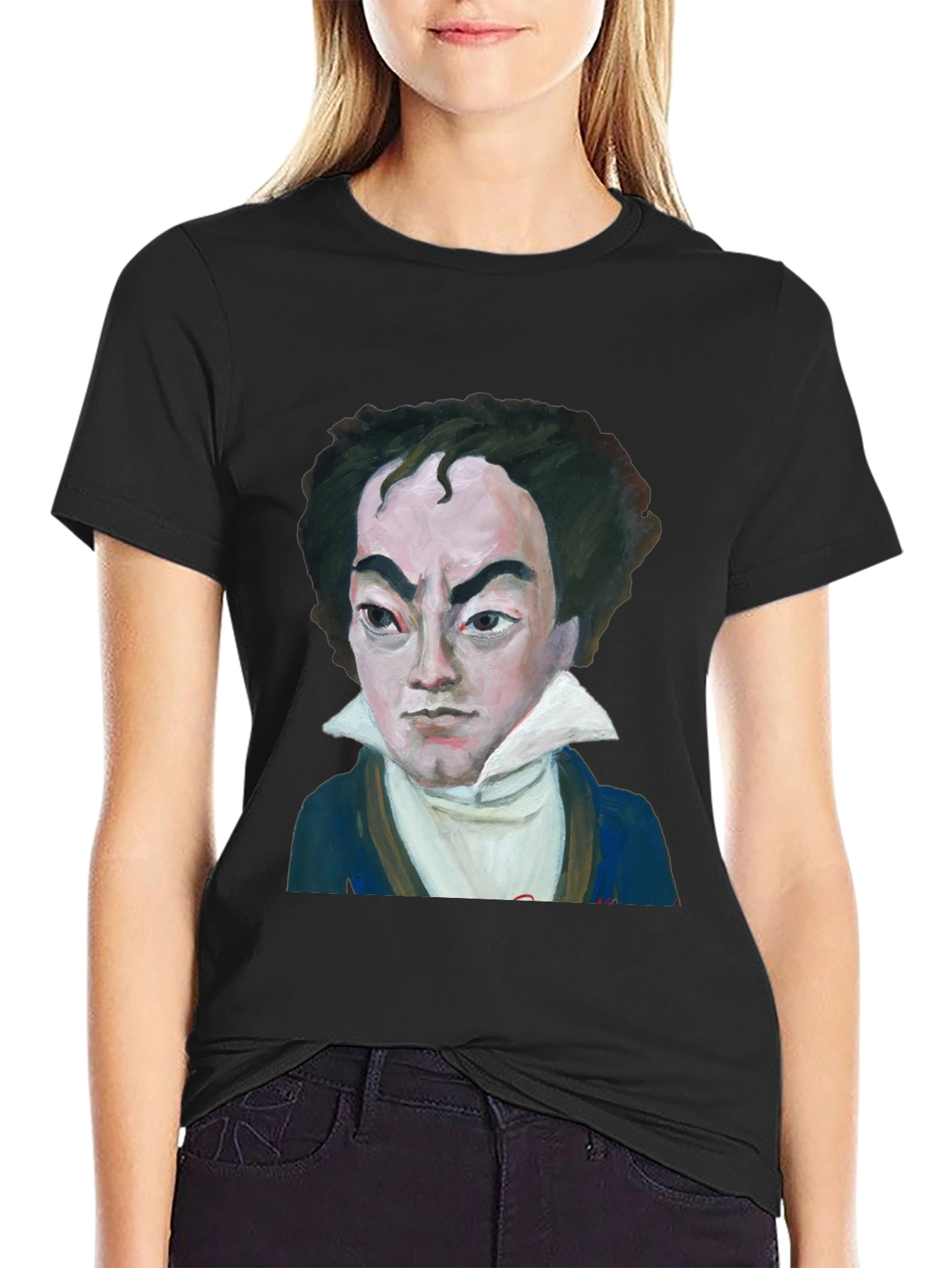 Beethoven Graphic Tee - Classic Composer Shirt