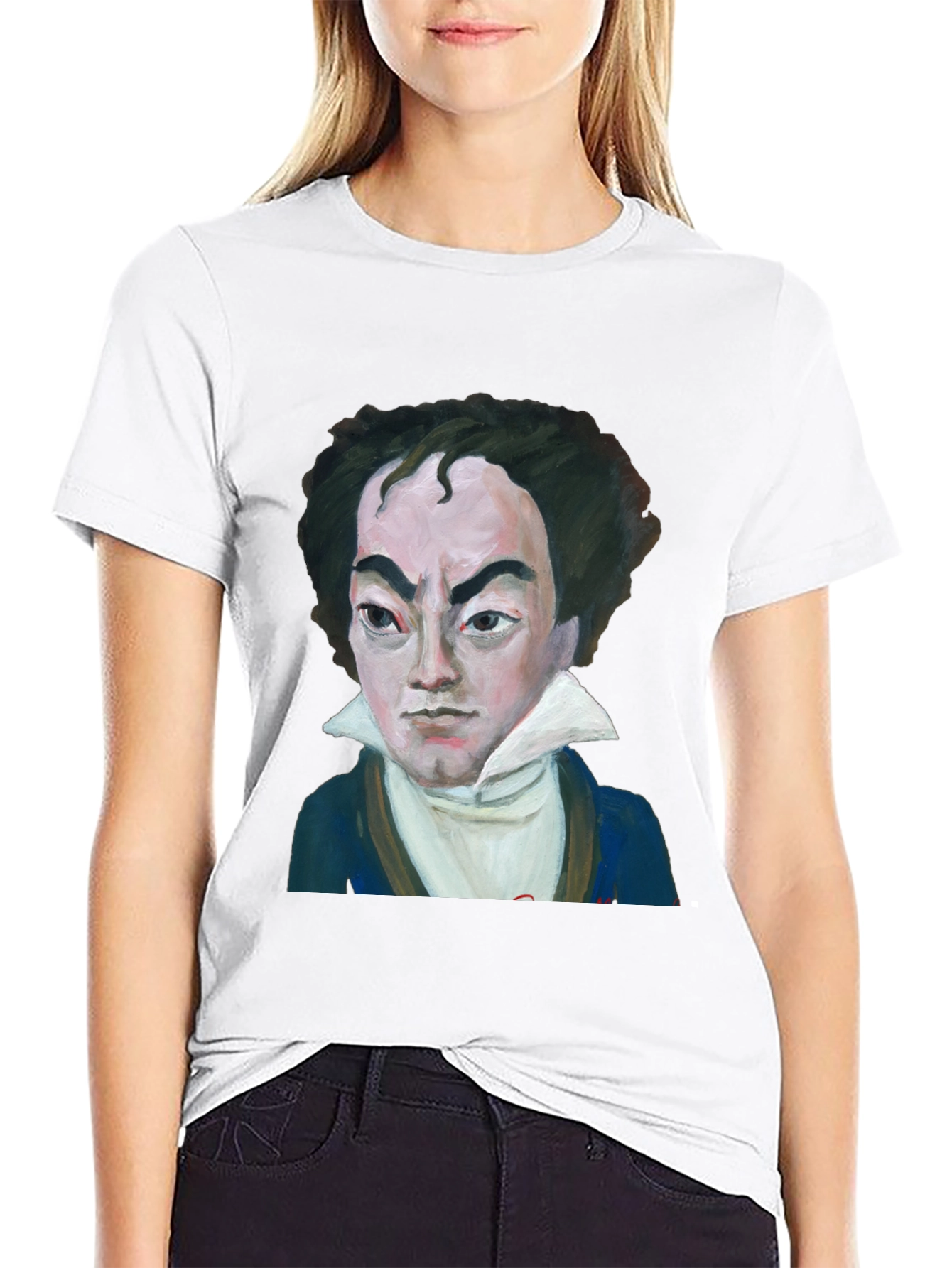 Beethoven Graphic Tee - Classic Composer Shirt