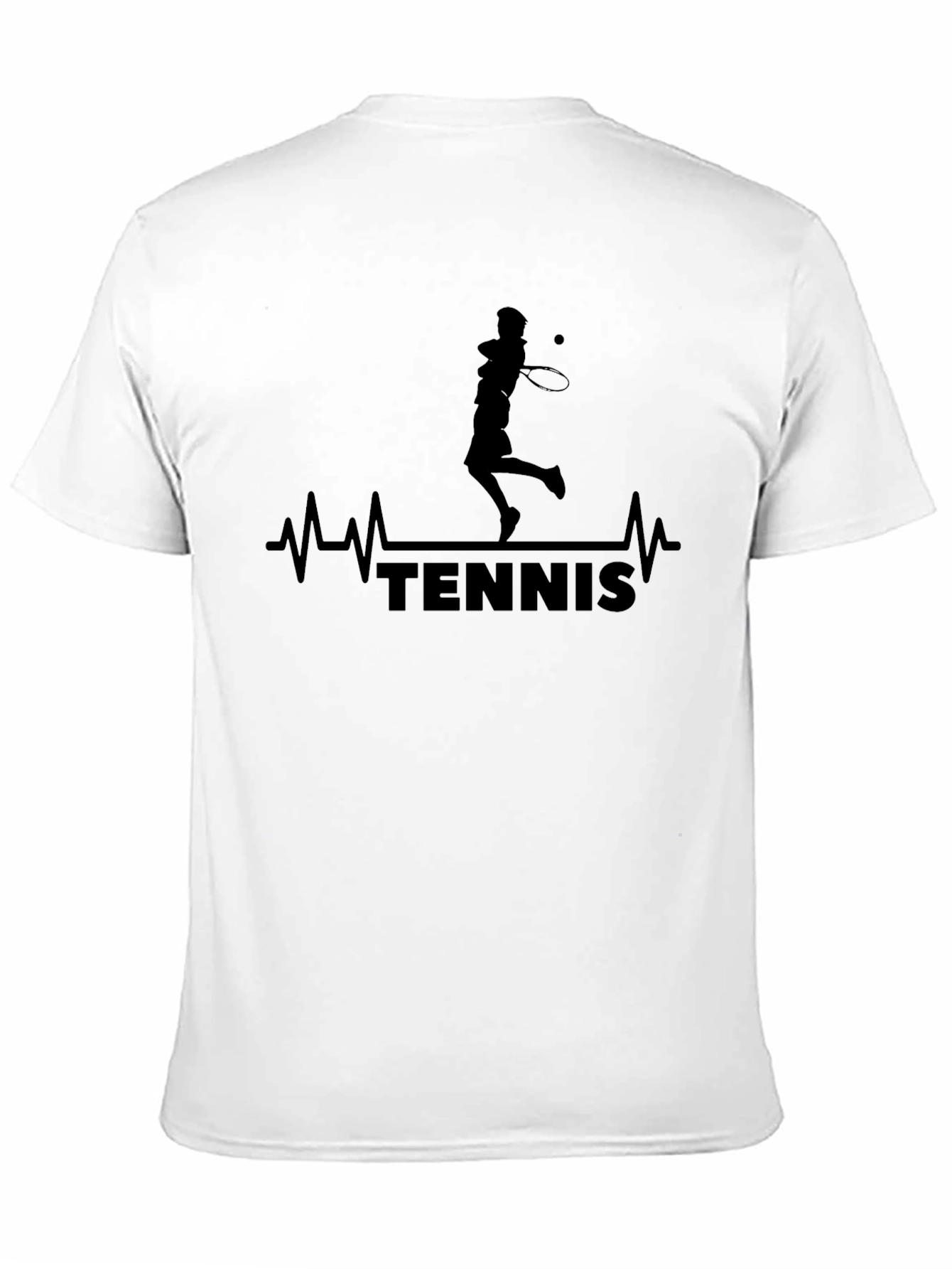 Tennis Heartbeat Graphic T-Shirt