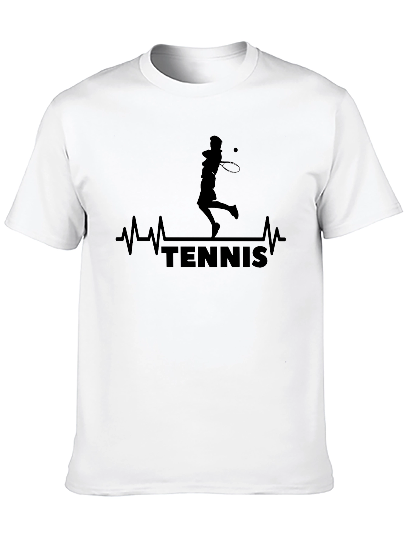 Tennis Heartbeat Graphic T-Shirt