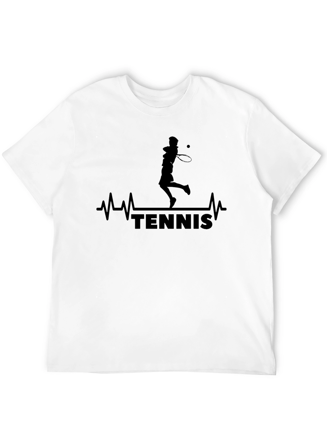 Tennis Heartbeat Graphic T-Shirt