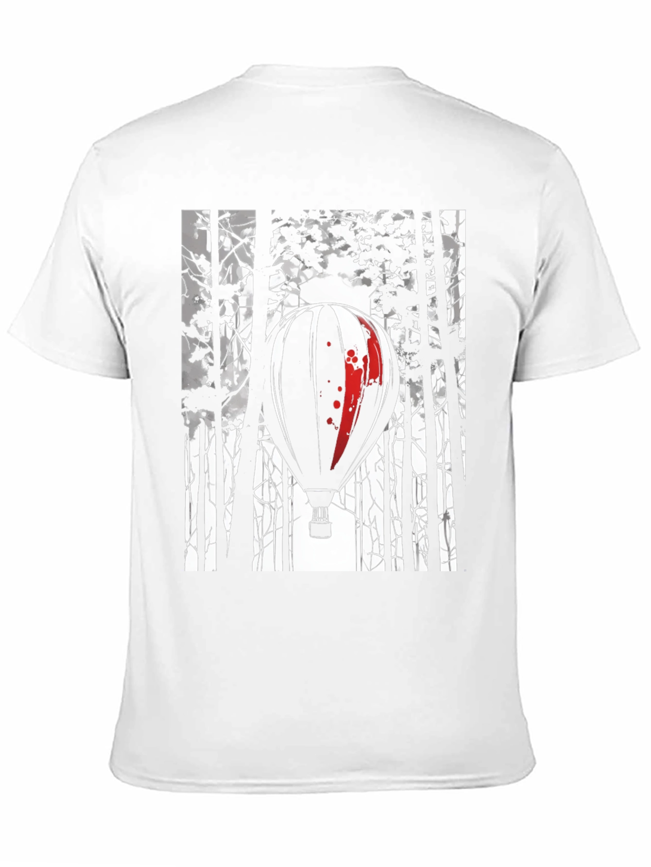Balloon Forest Graphic Tee - Stylish Comfort