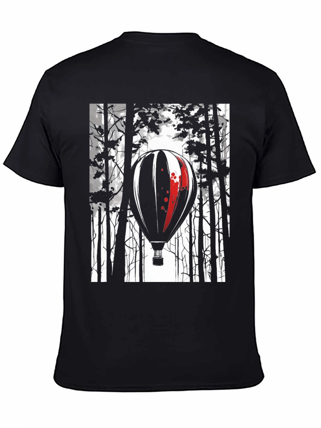 Balloon Forest Graphic Tee - Stylish Comfort
