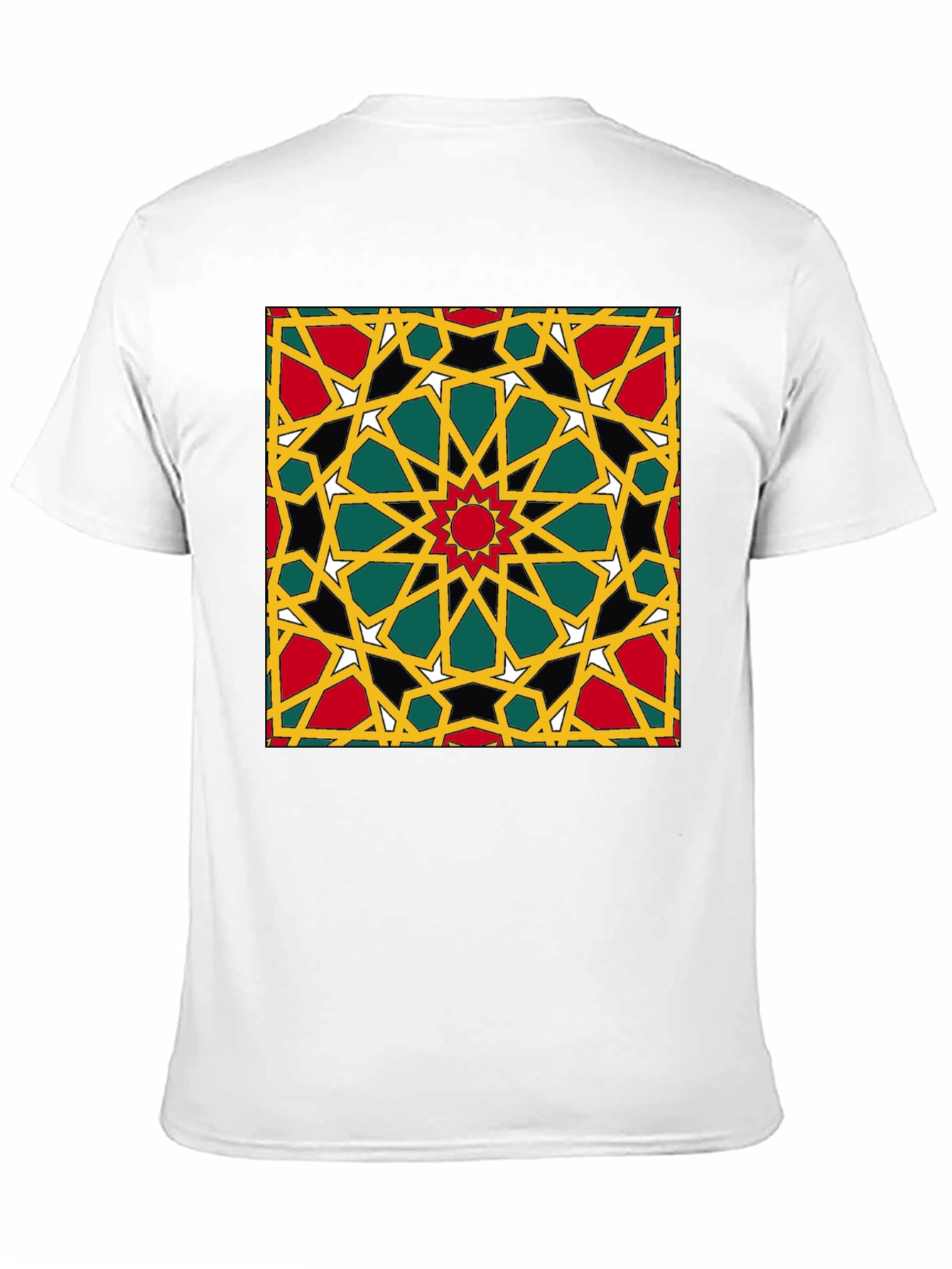 Geometric Pattern Print T-Shirt