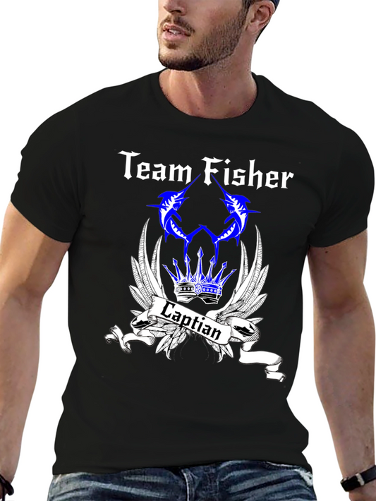 Team Fisher Captain Graphic T-Shirt