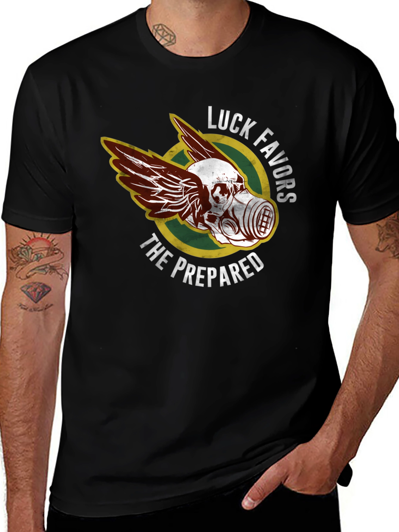 Luck Favors the Prepared T-Shirt