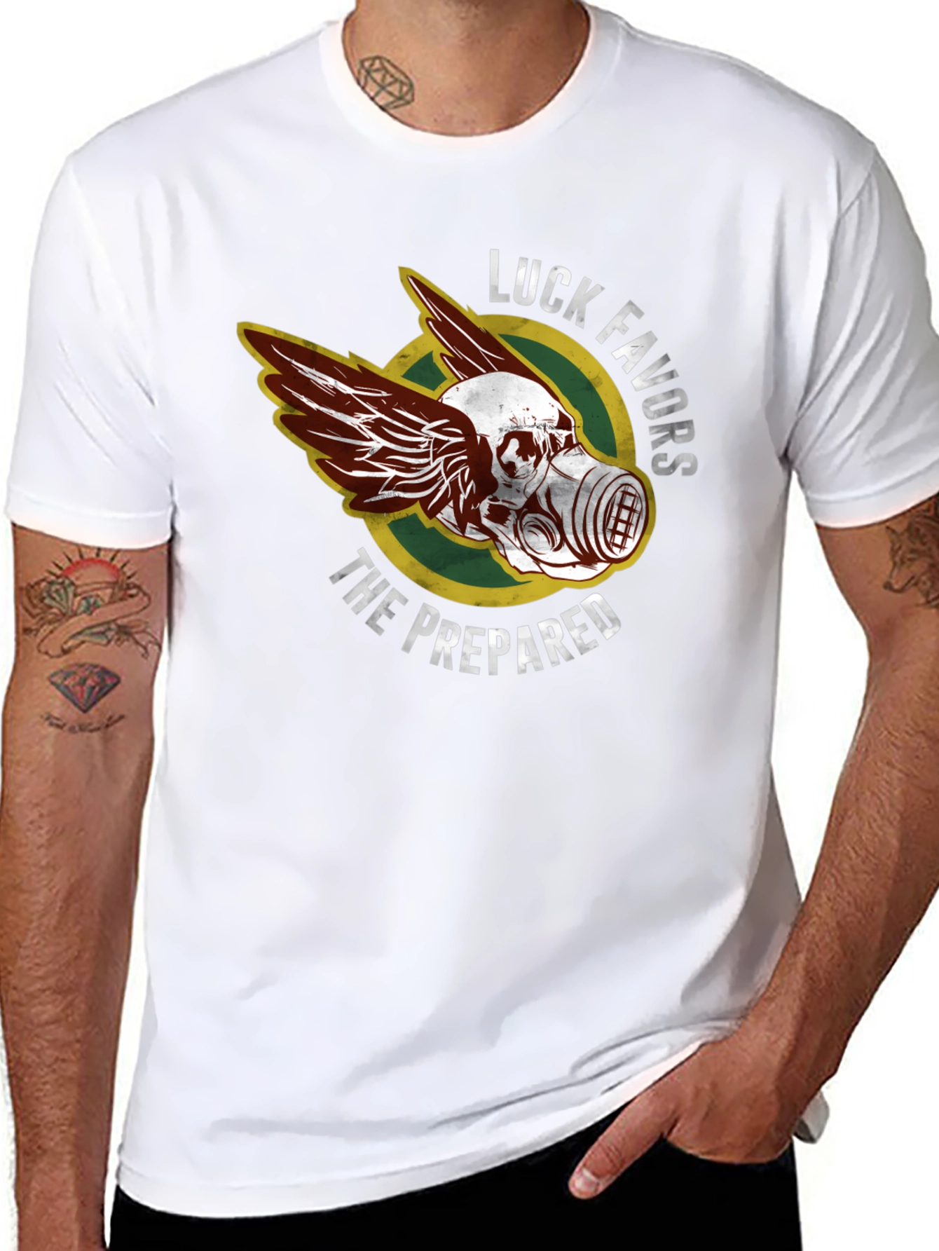 Luck Favors the Prepared T-Shirt