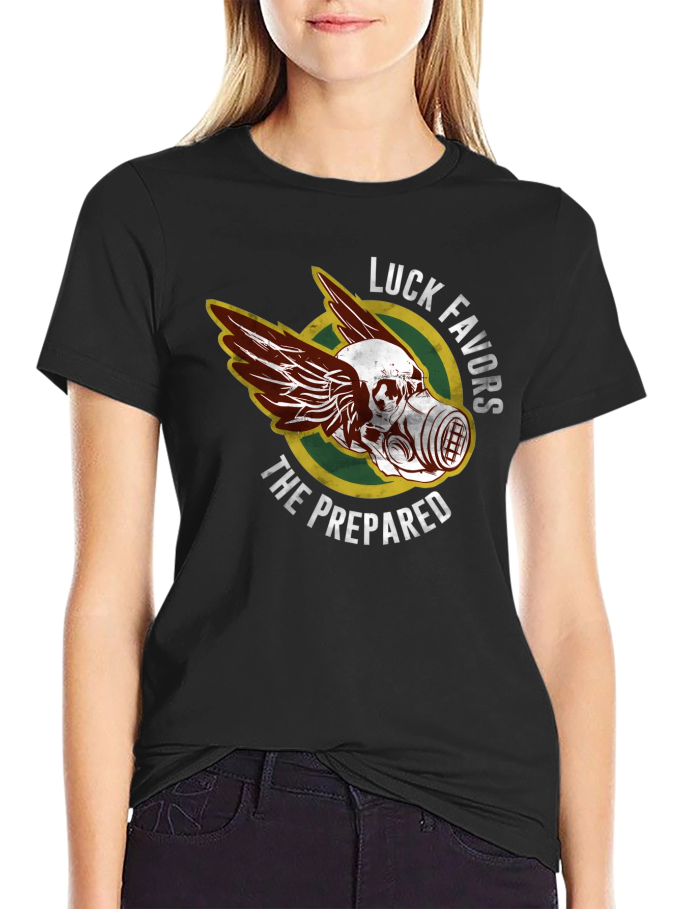Luck Favors the Prepared T-Shirt