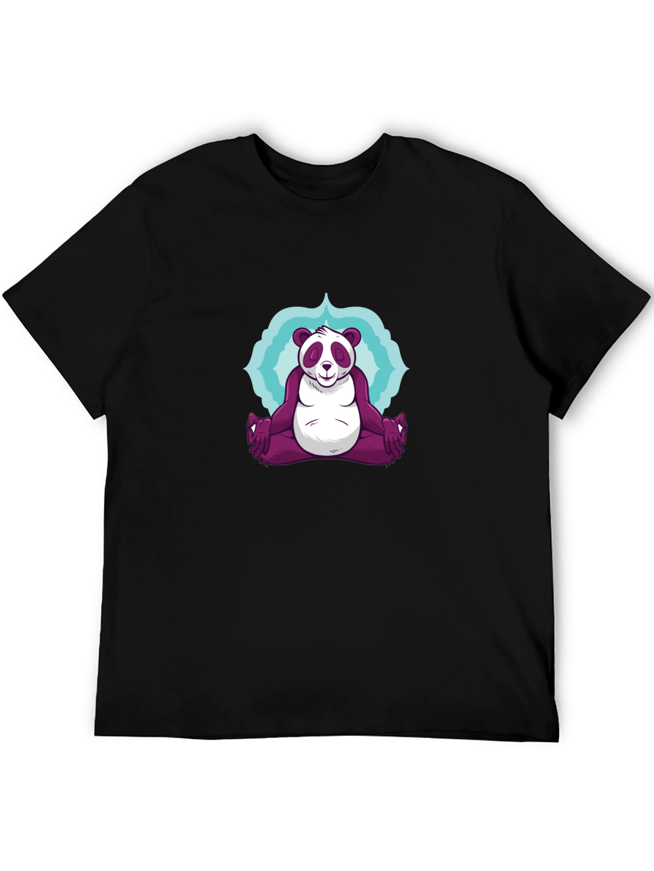 Zen Panda T-Shirt - Meditating Comfort