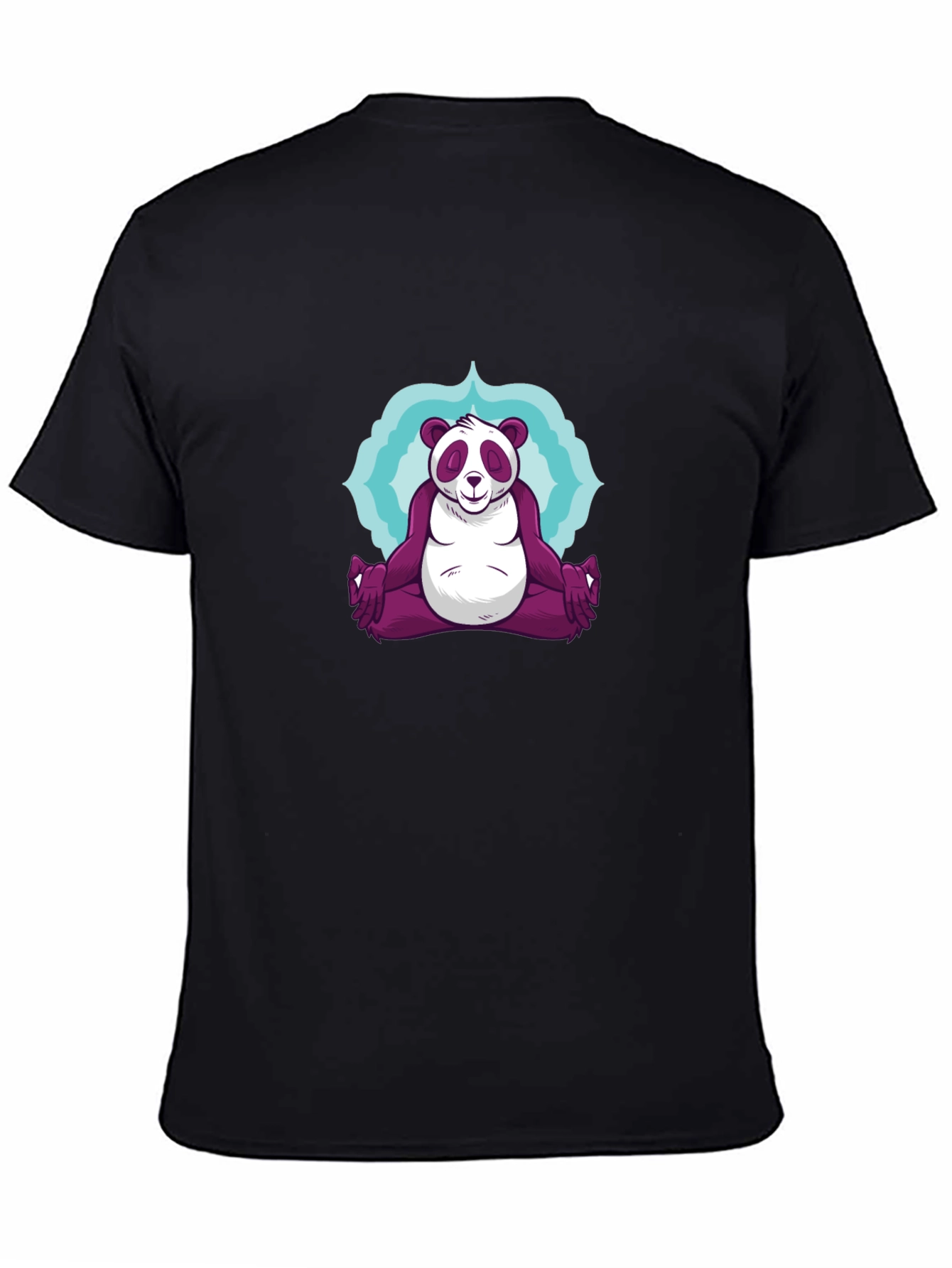 Zen Panda T-Shirt - Meditating Comfort