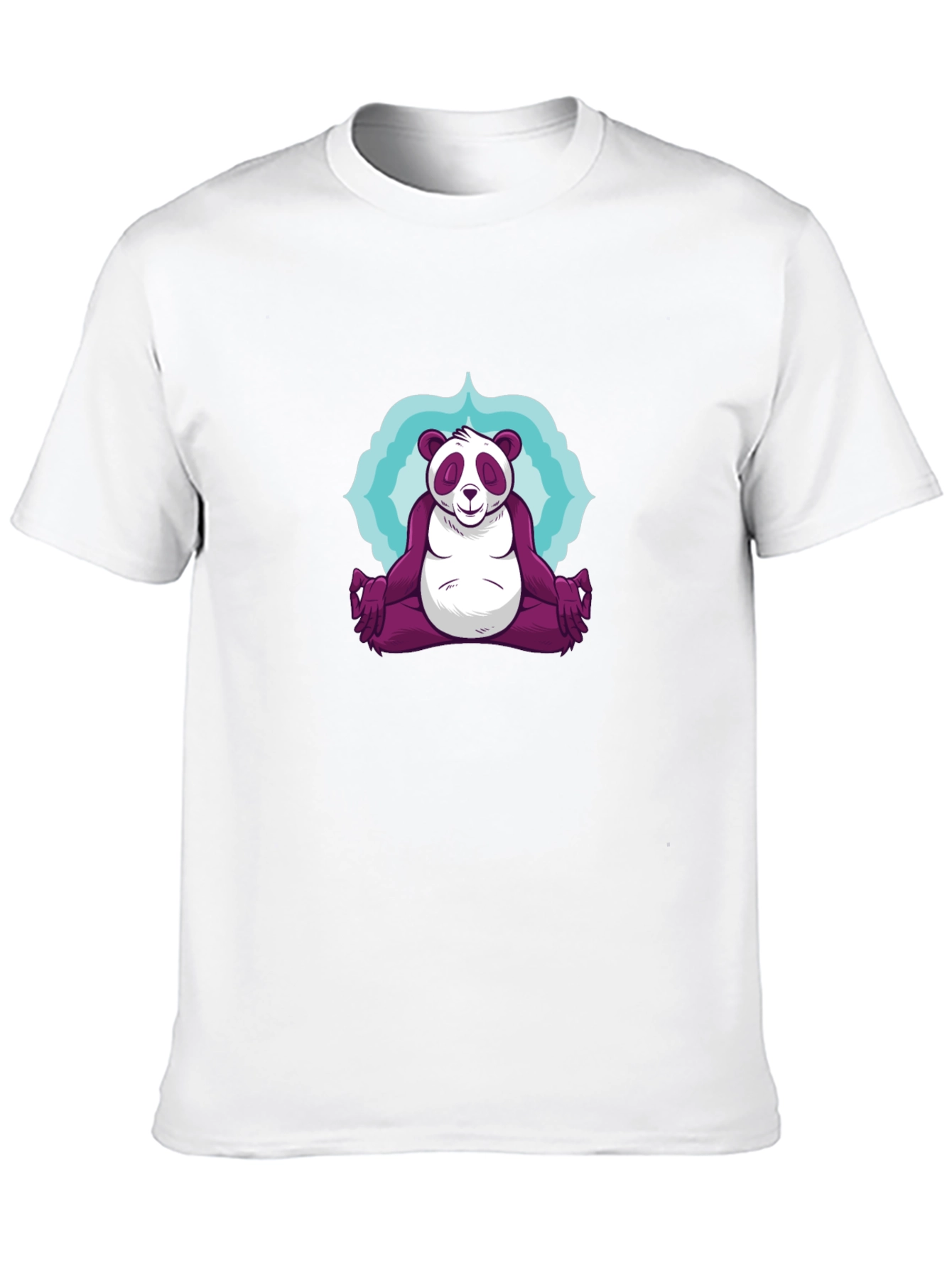 Zen Panda T-Shirt - Meditating Comfort