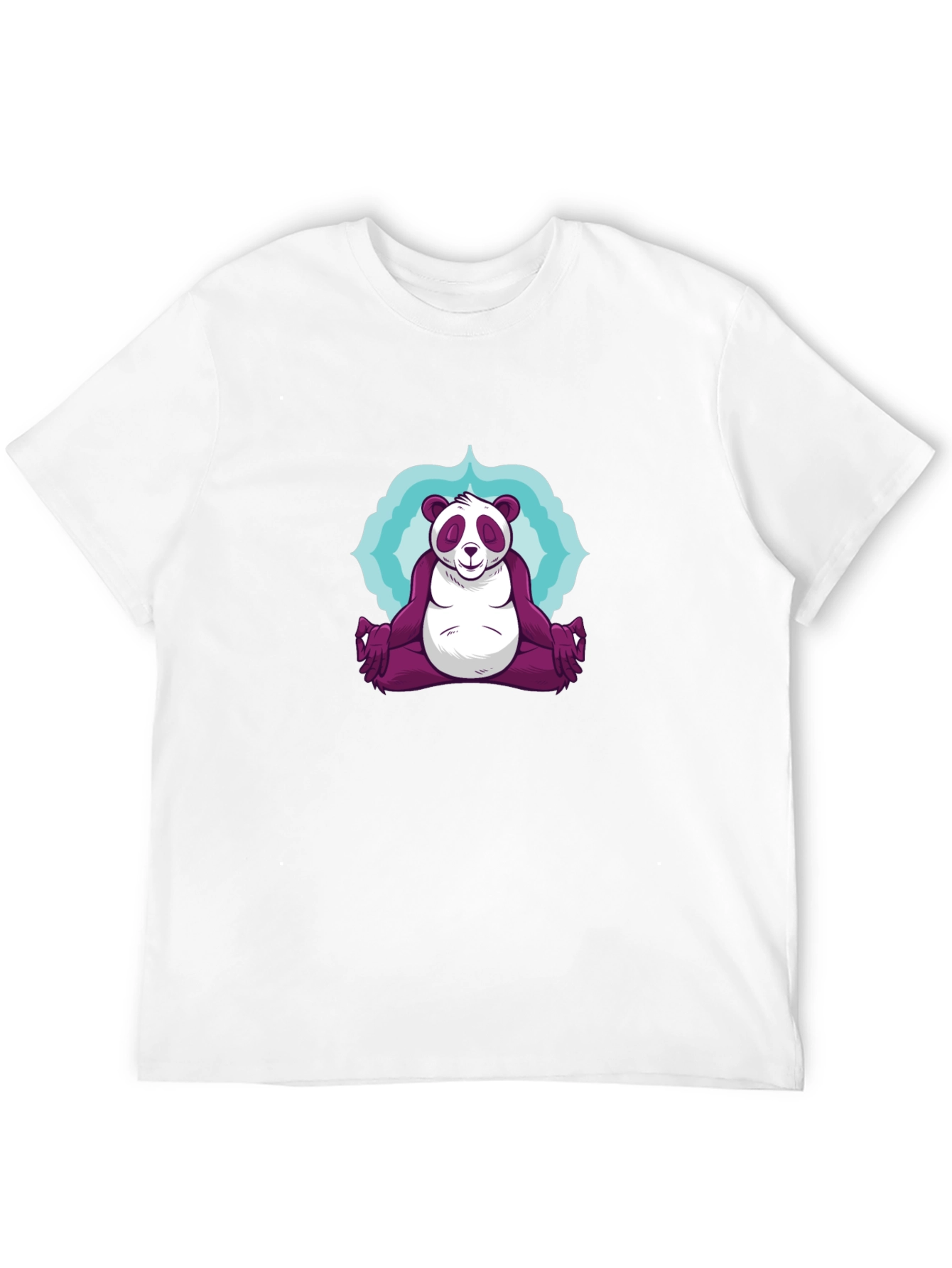 Zen Panda T-Shirt - Meditating Comfort