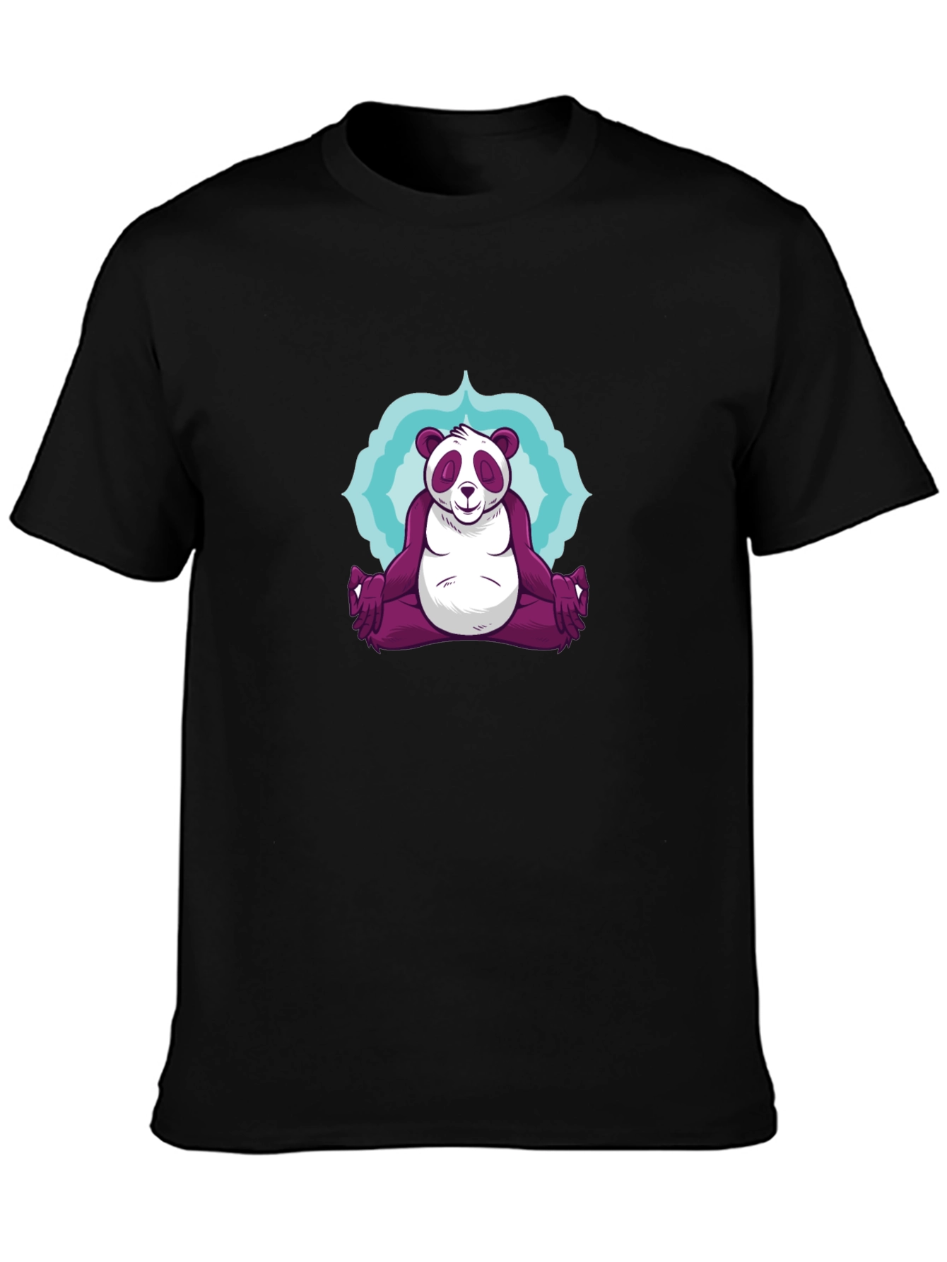 Zen Panda T-Shirt - Meditating Comfort