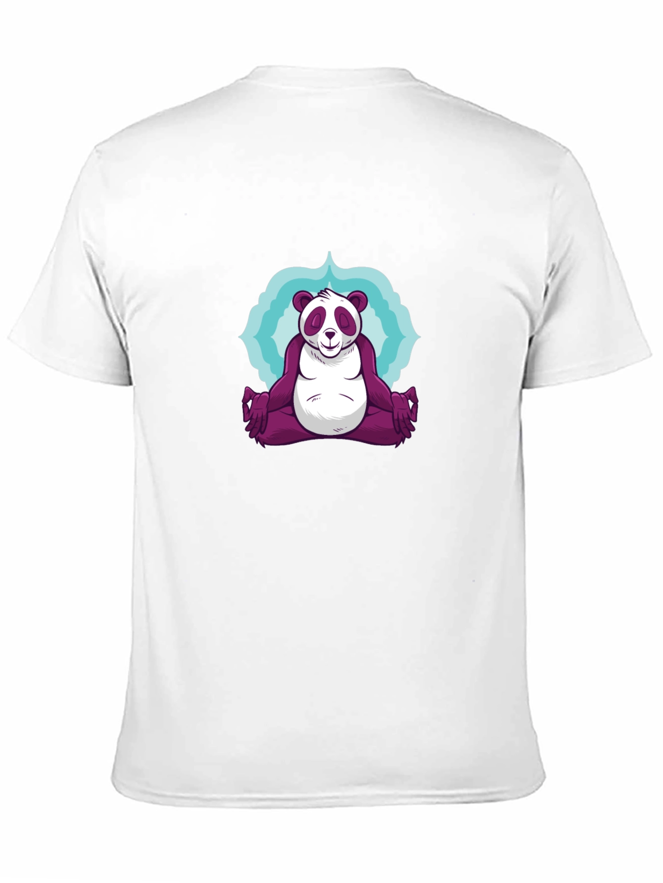 Zen Panda T-Shirt - Meditating Comfort