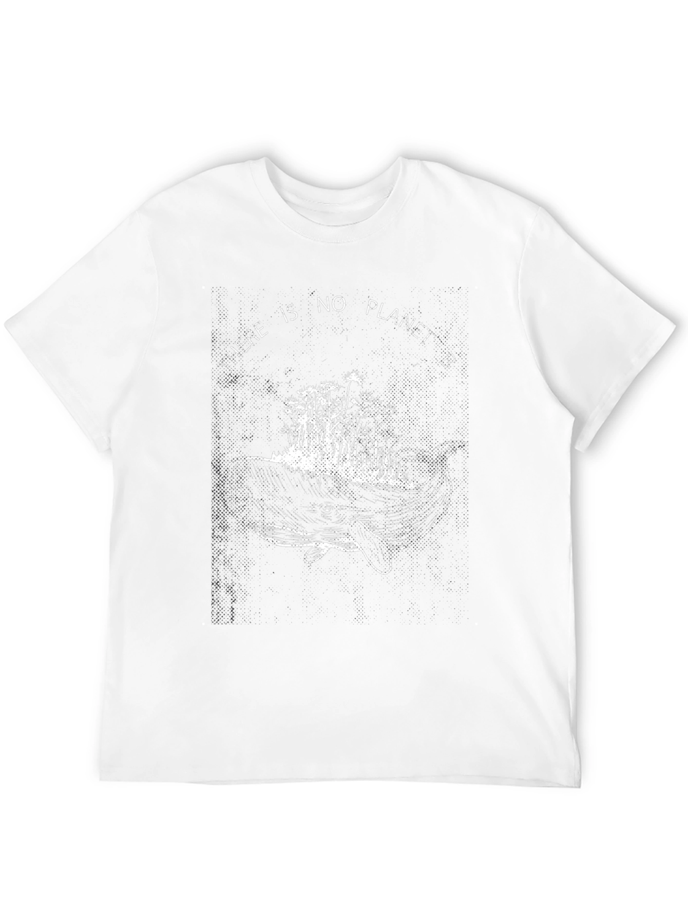 Planet B Whale Graphic Tee - Black