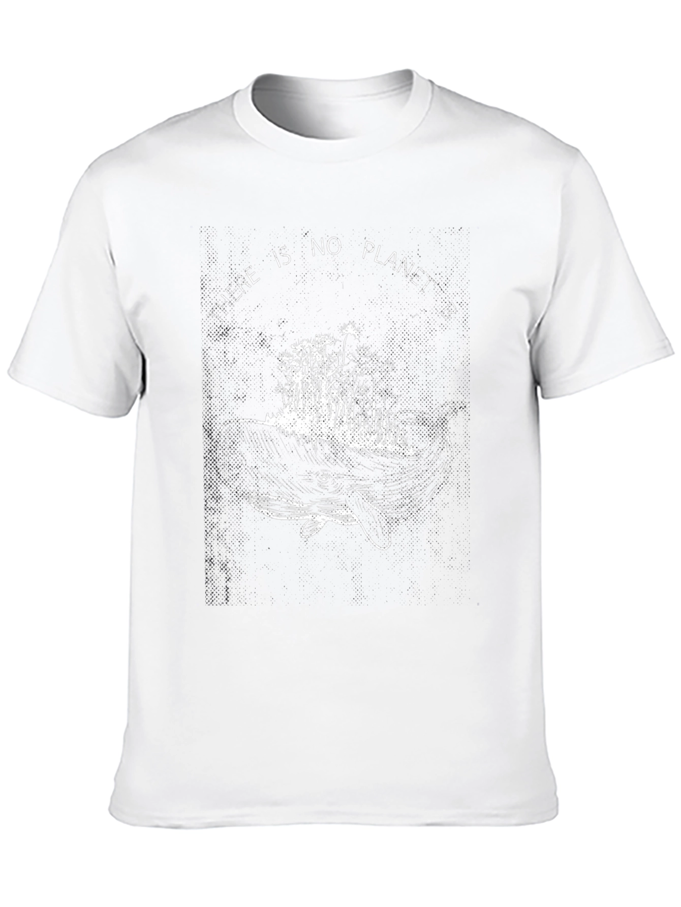 Planet B Whale Graphic Tee - Black