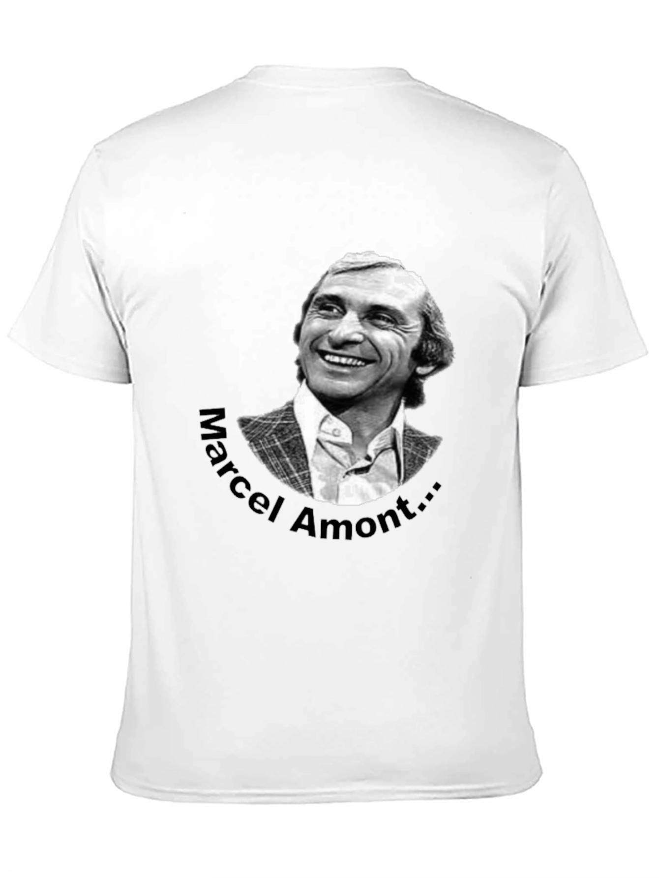 Marcel Amont Graphic Tee - Black Cotton T-Shirt