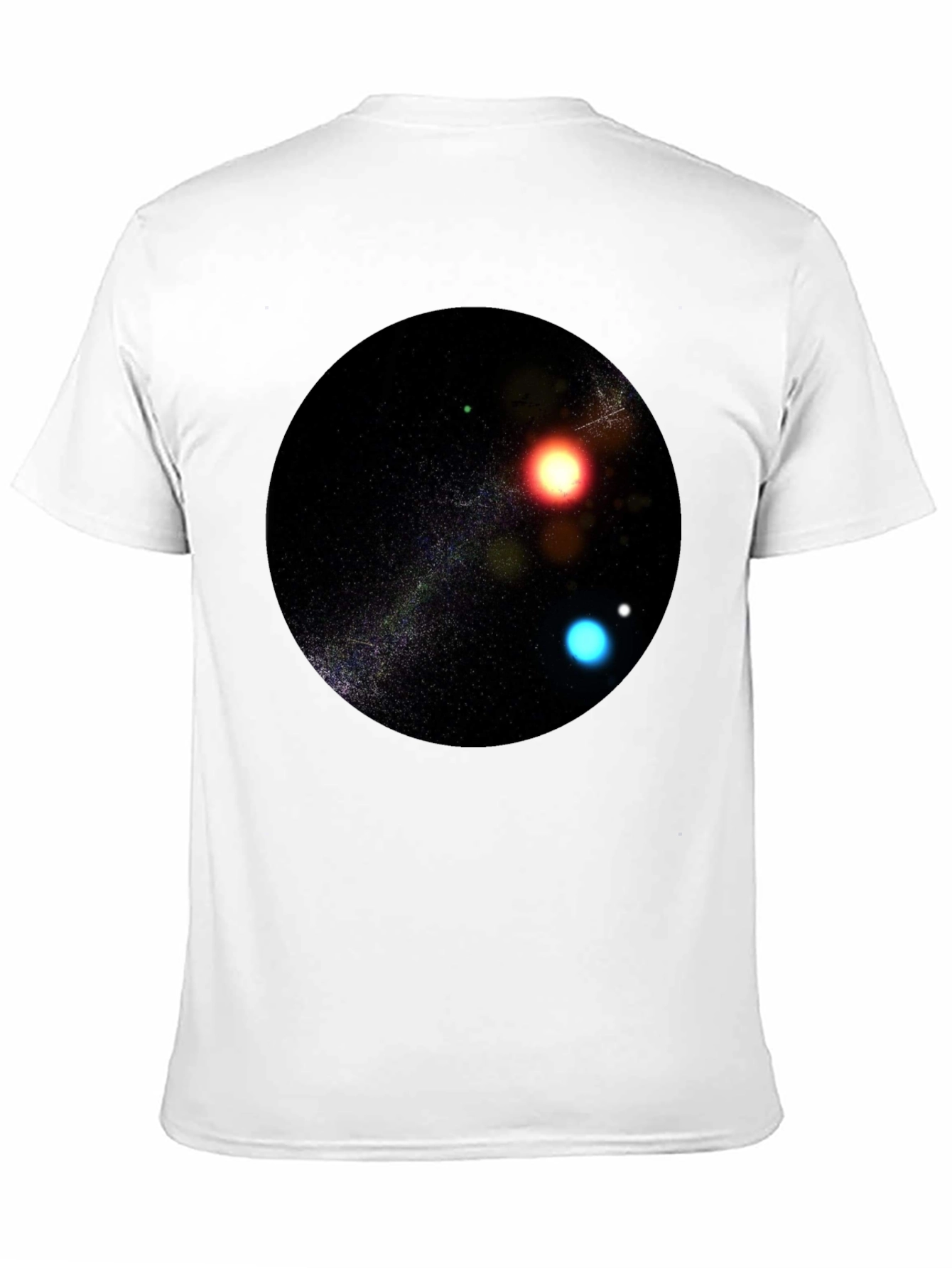 Galaxy Sphere Graphic Tee - Black