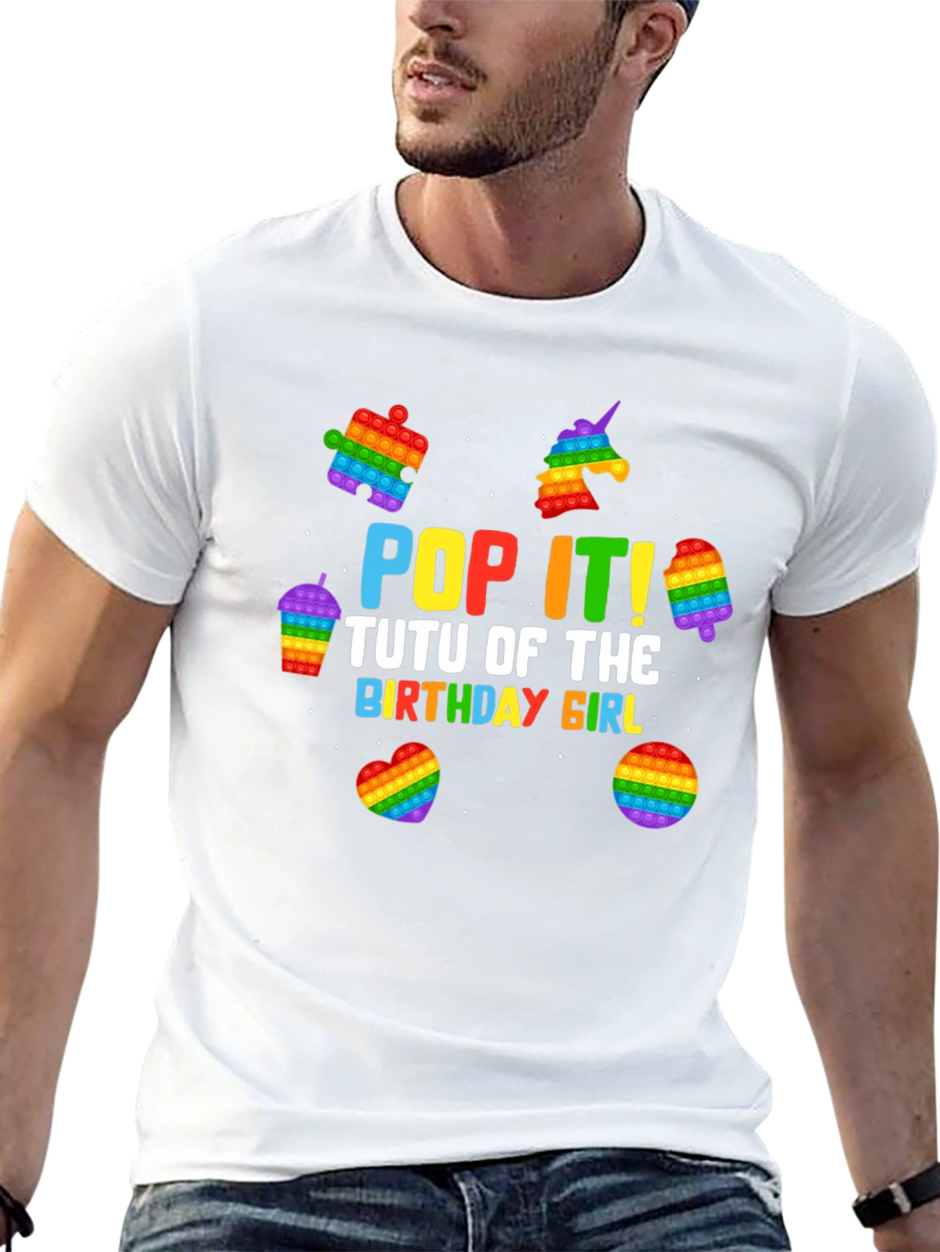 Pop It Birthday Girl T-Shirt