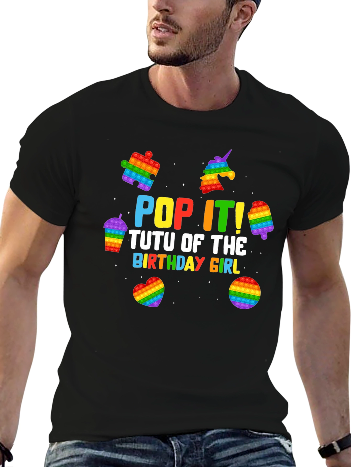 Pop It Birthday Girl T-Shirt