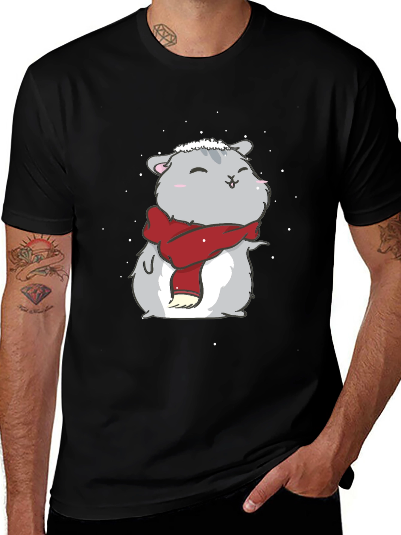 Winter Hamster Graphic Tee