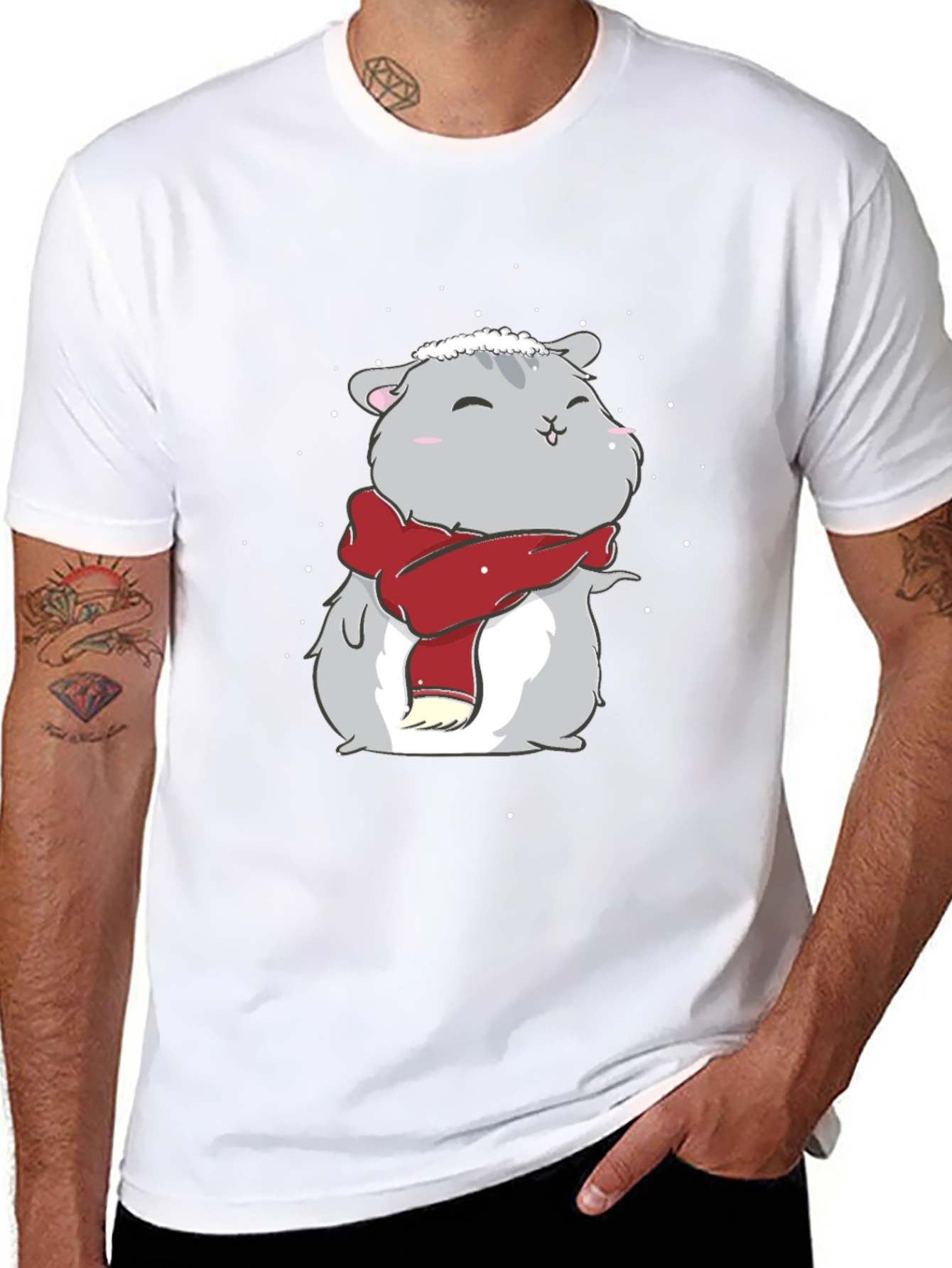 Winter Hamster Graphic Tee