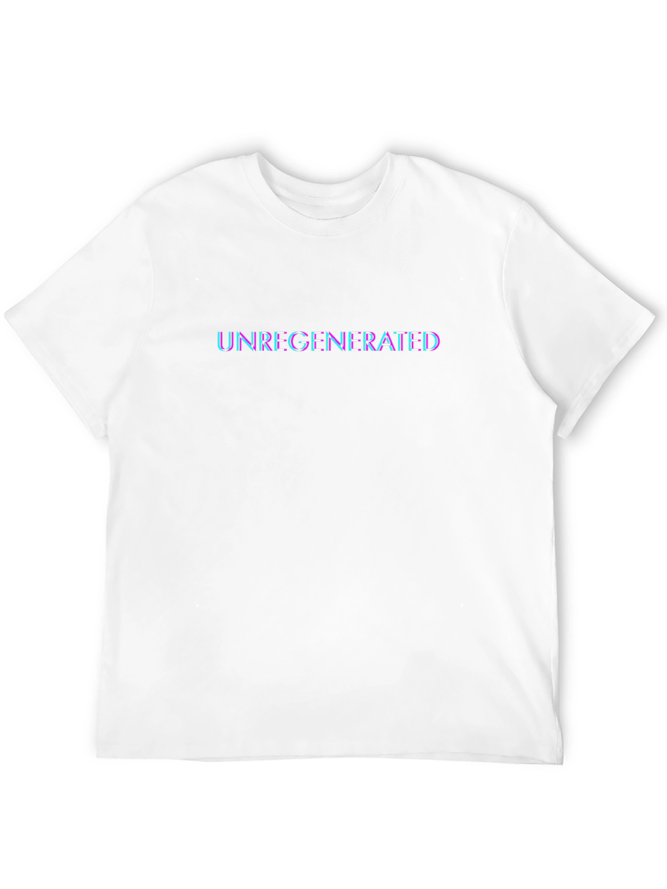 Unregenerated Graphic Tee - Trendy Black T-Shirt