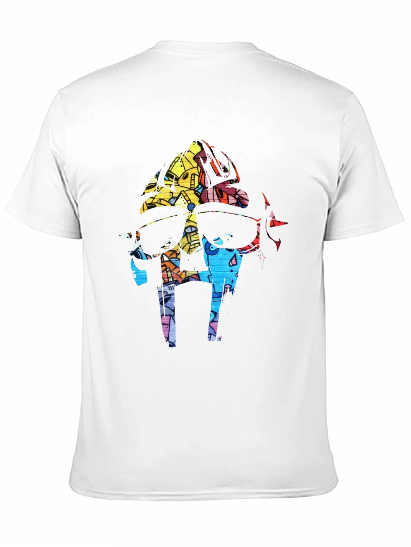 Abstract MF DOOM T-Shirt - Black Graphic Tee