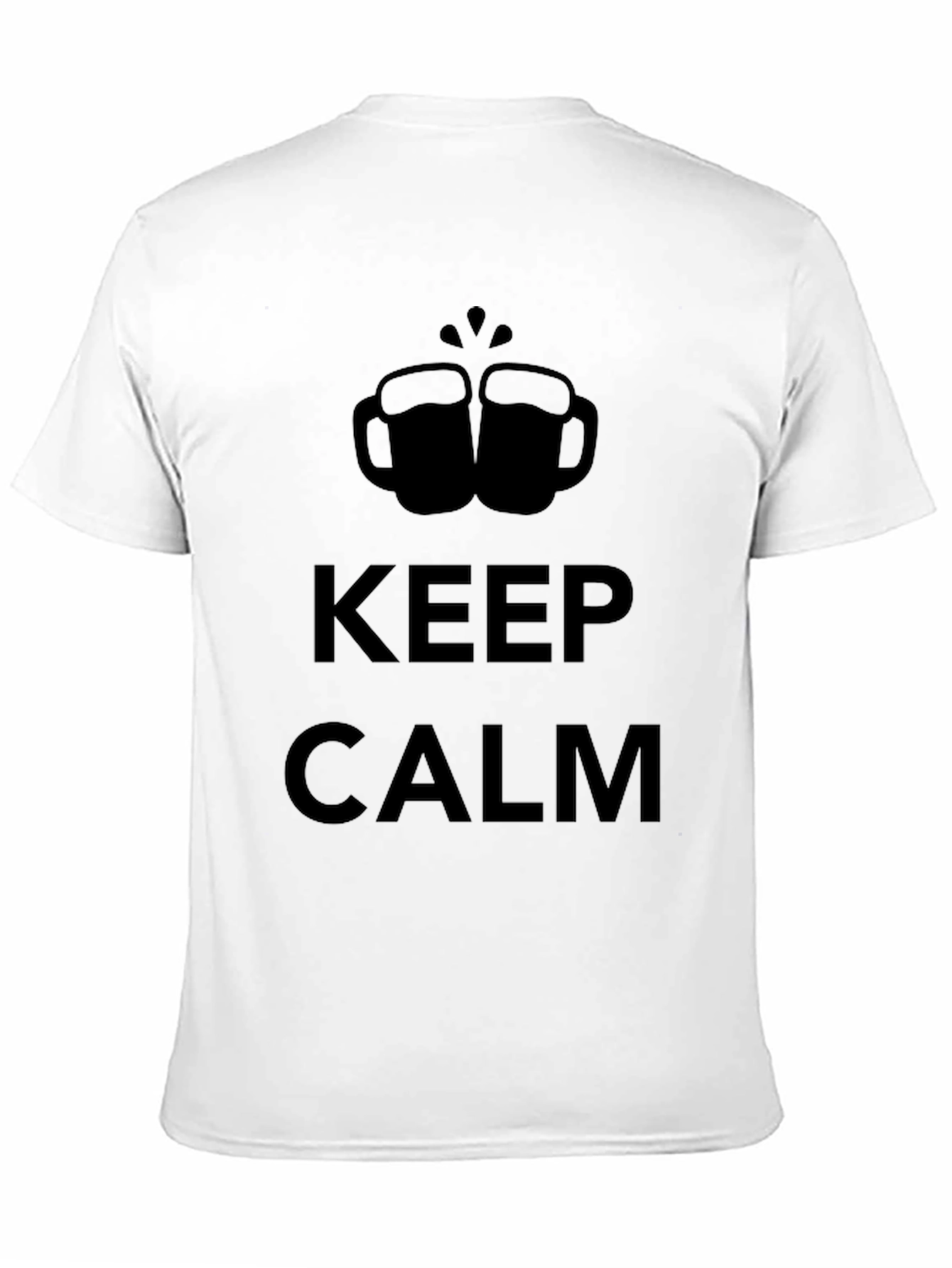 Keep Calm Toast T-Shirt - Black Graphic Tee
