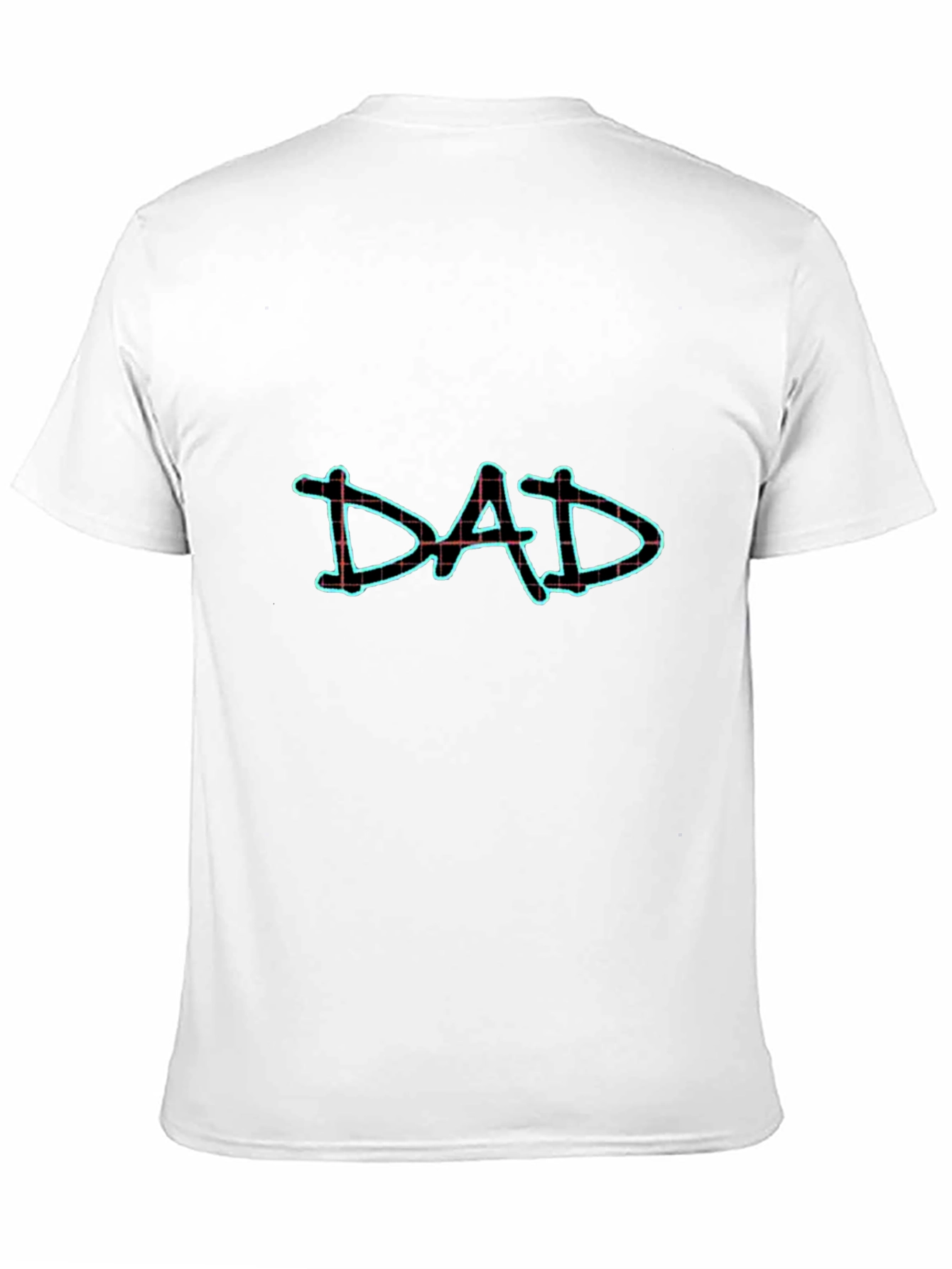 Dad Graphic Tee - Black Cotton Blend T-Shirt