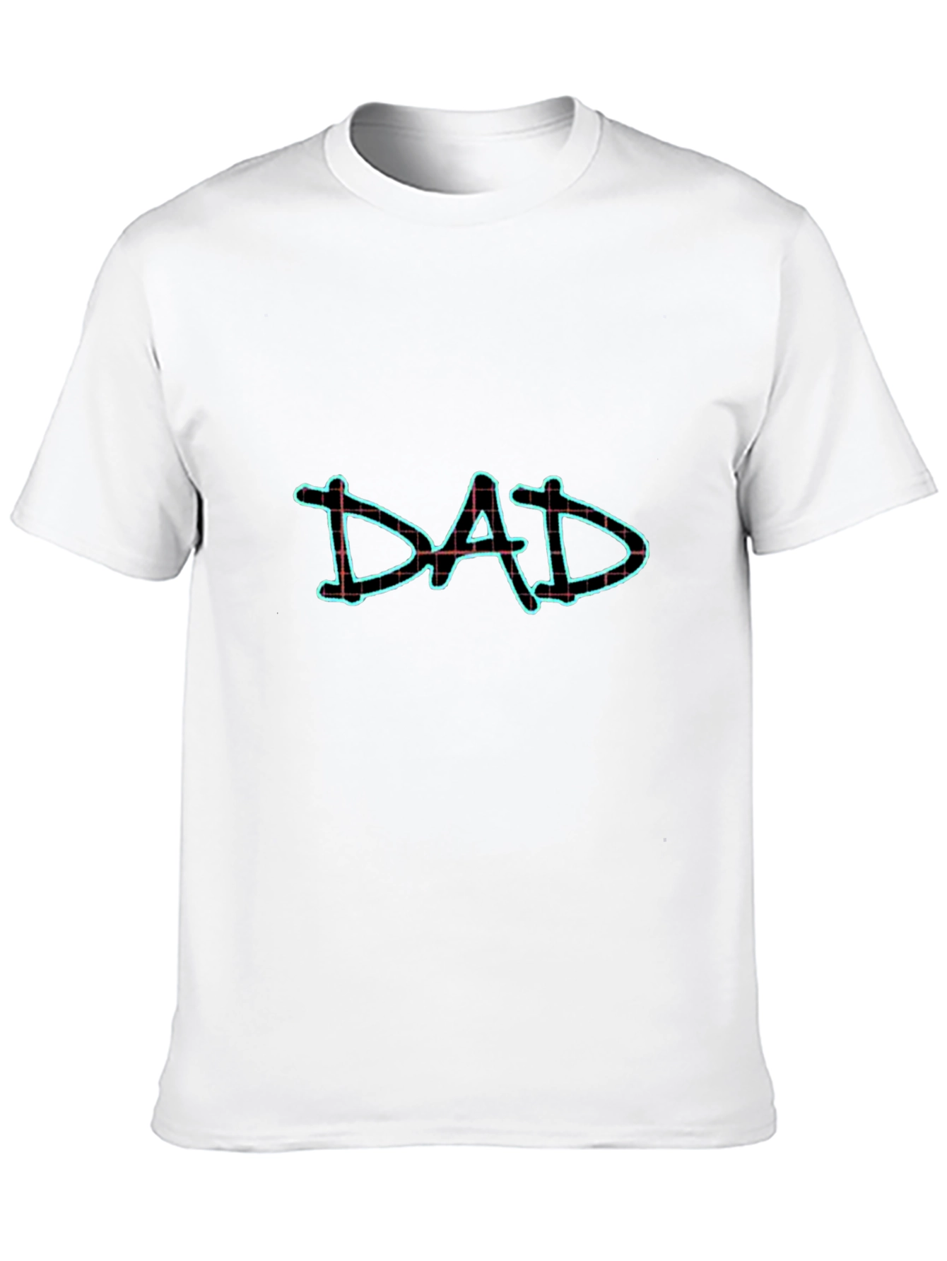 Dad Graphic Tee - Black Cotton Blend T-Shirt