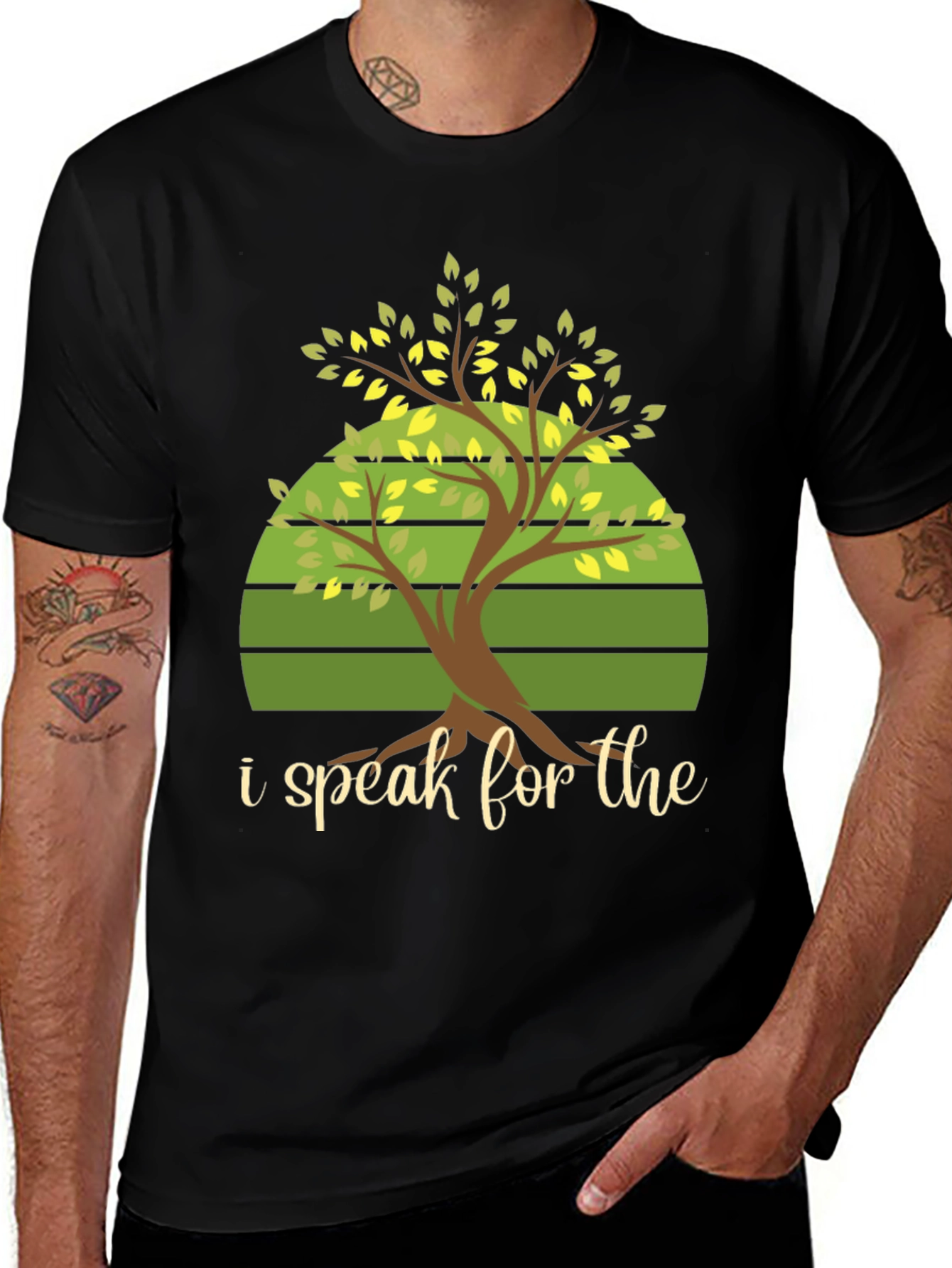 I Speak for the Trees Graphic Tee
