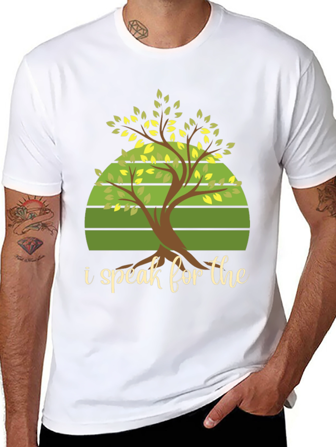 I Speak for the Trees Graphic Tee
