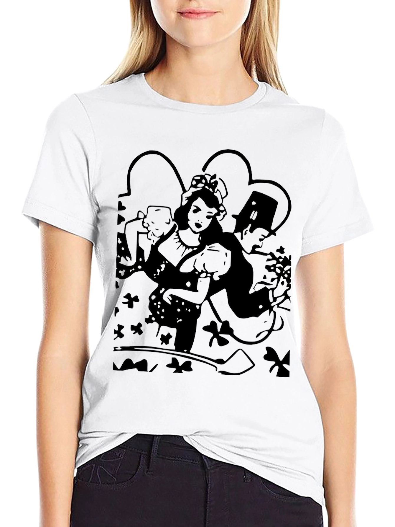 St. Patricks Day Graphic Tee - Black