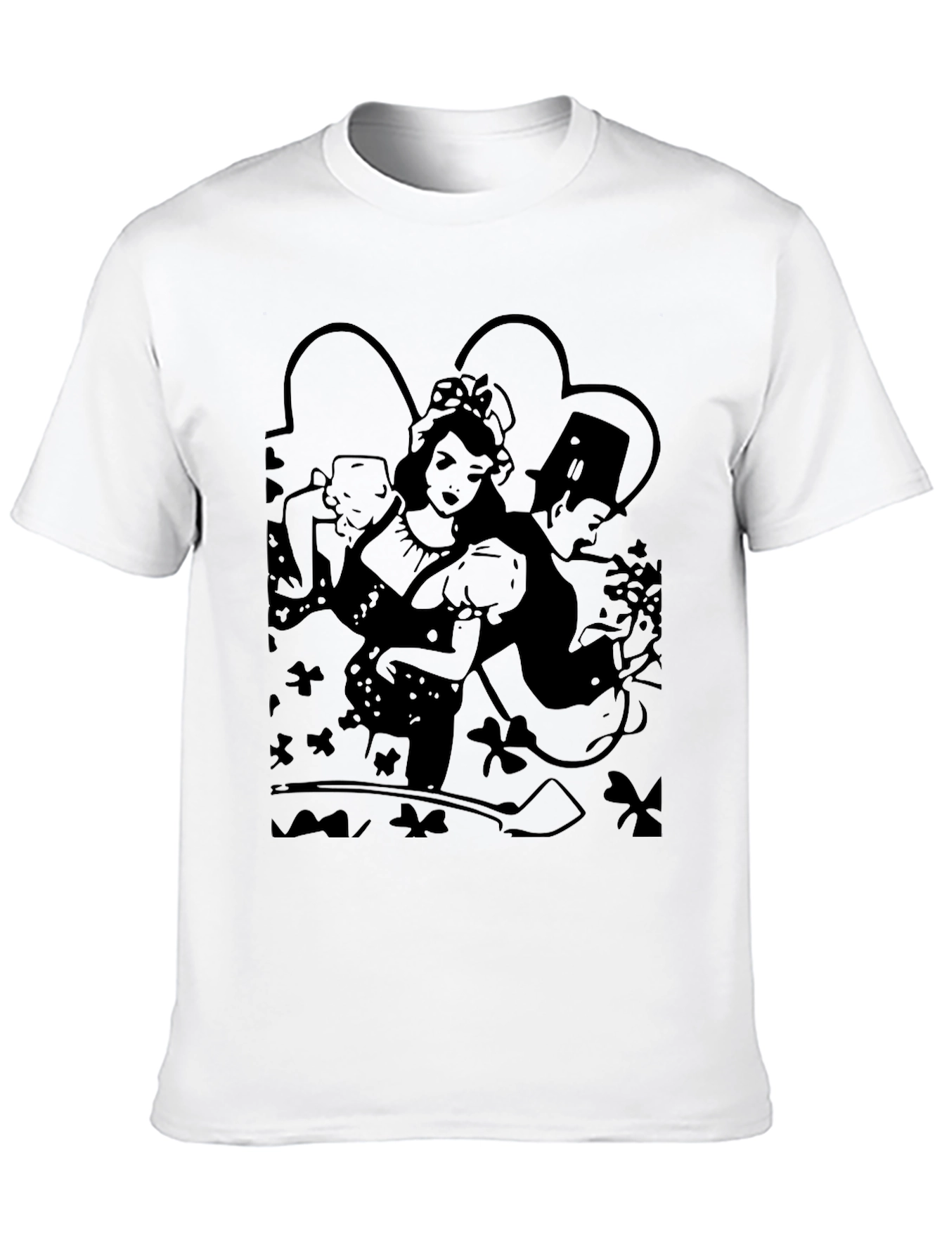 St. Patricks Day Graphic Tee - Black