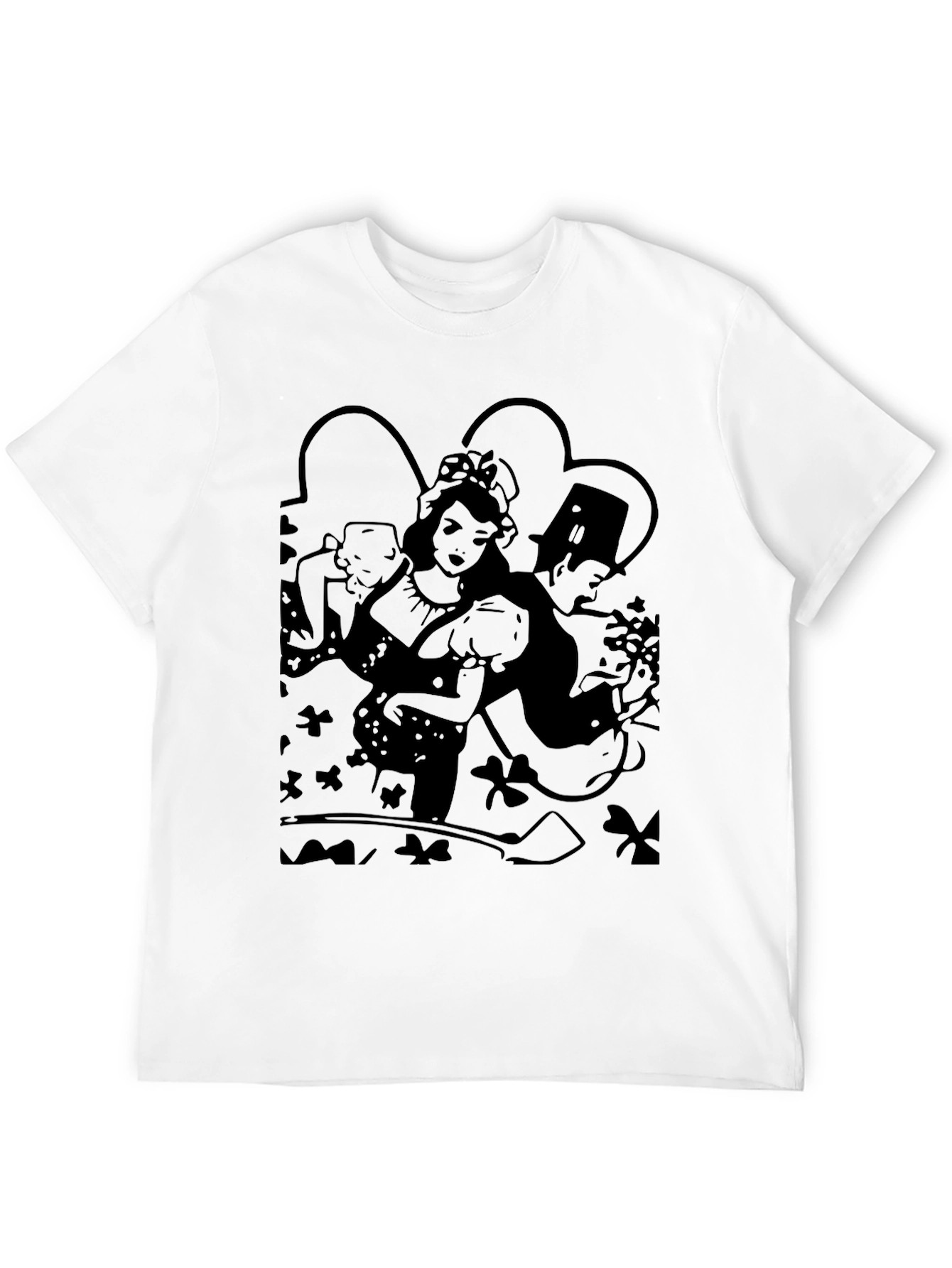 St. Patricks Day Graphic Tee - Black