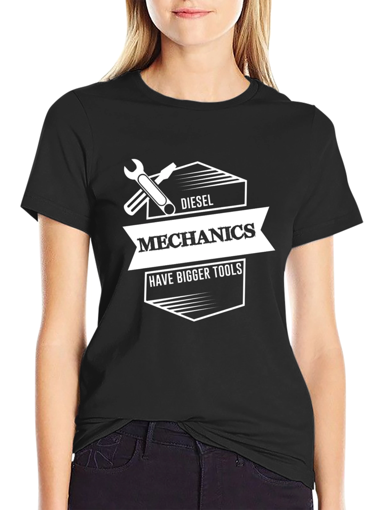 Diesel Mechanics Bigger Tools Graphic T-Shirt