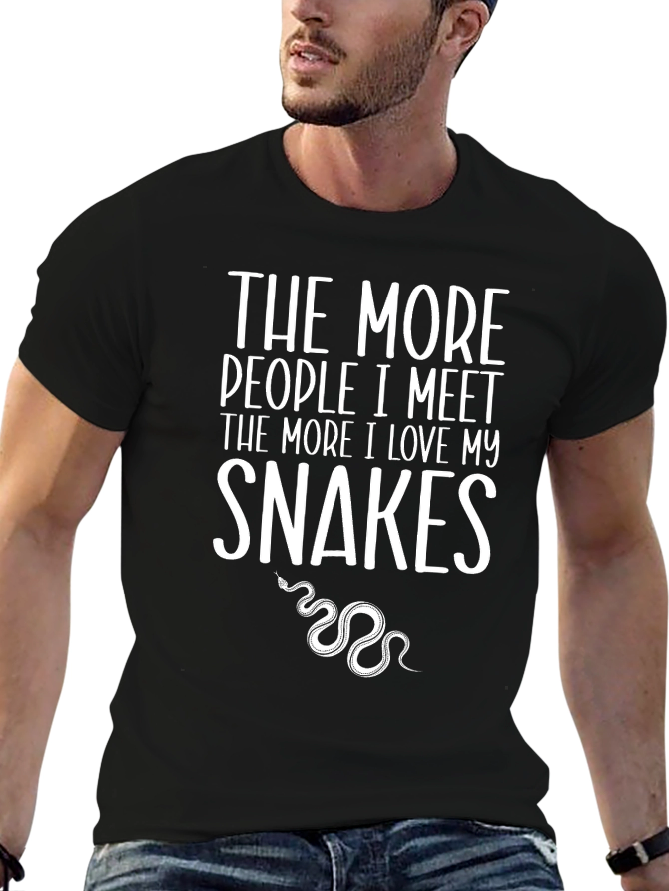 Snakes Lover T-Shirt - More People I Meet...