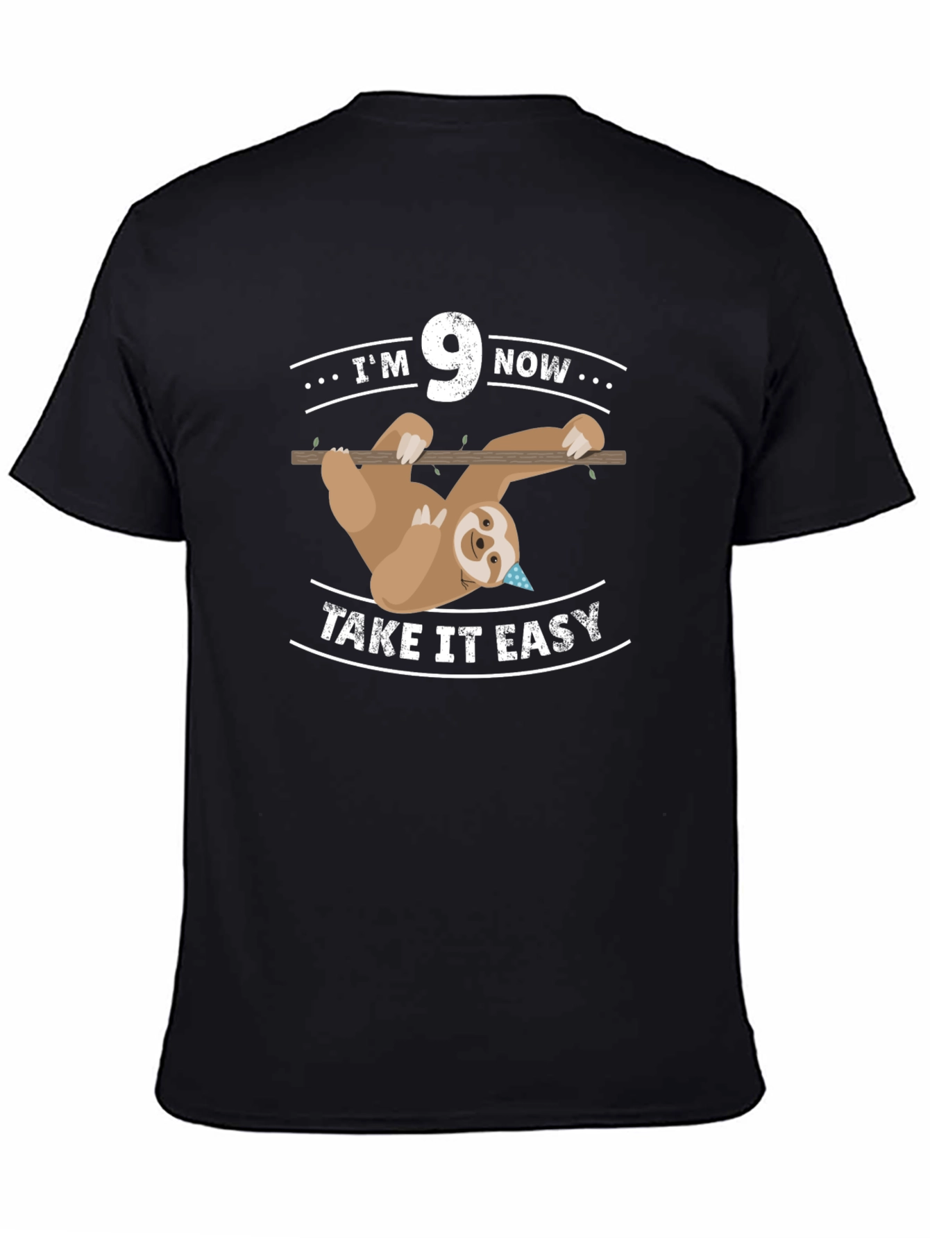 Im 9 Now Sloth Birthday T-Shirt