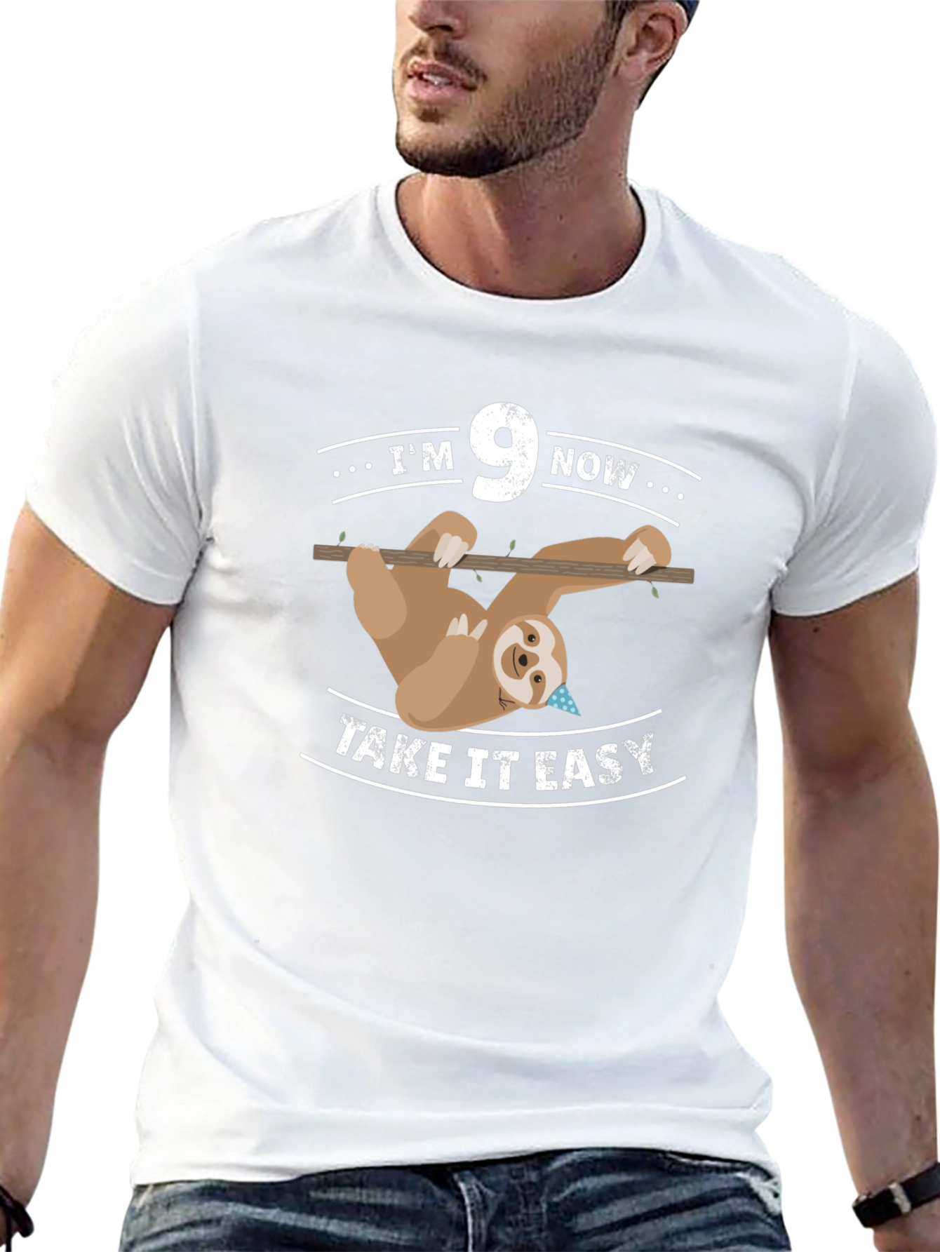 Im 9 Now Sloth Birthday T-Shirt