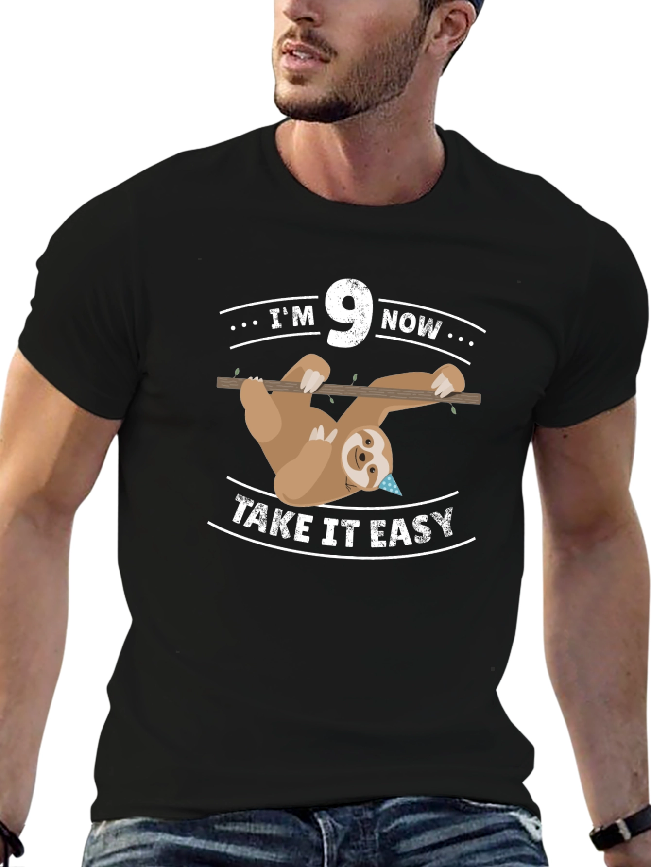 Im 9 Now Sloth Birthday T-Shirt