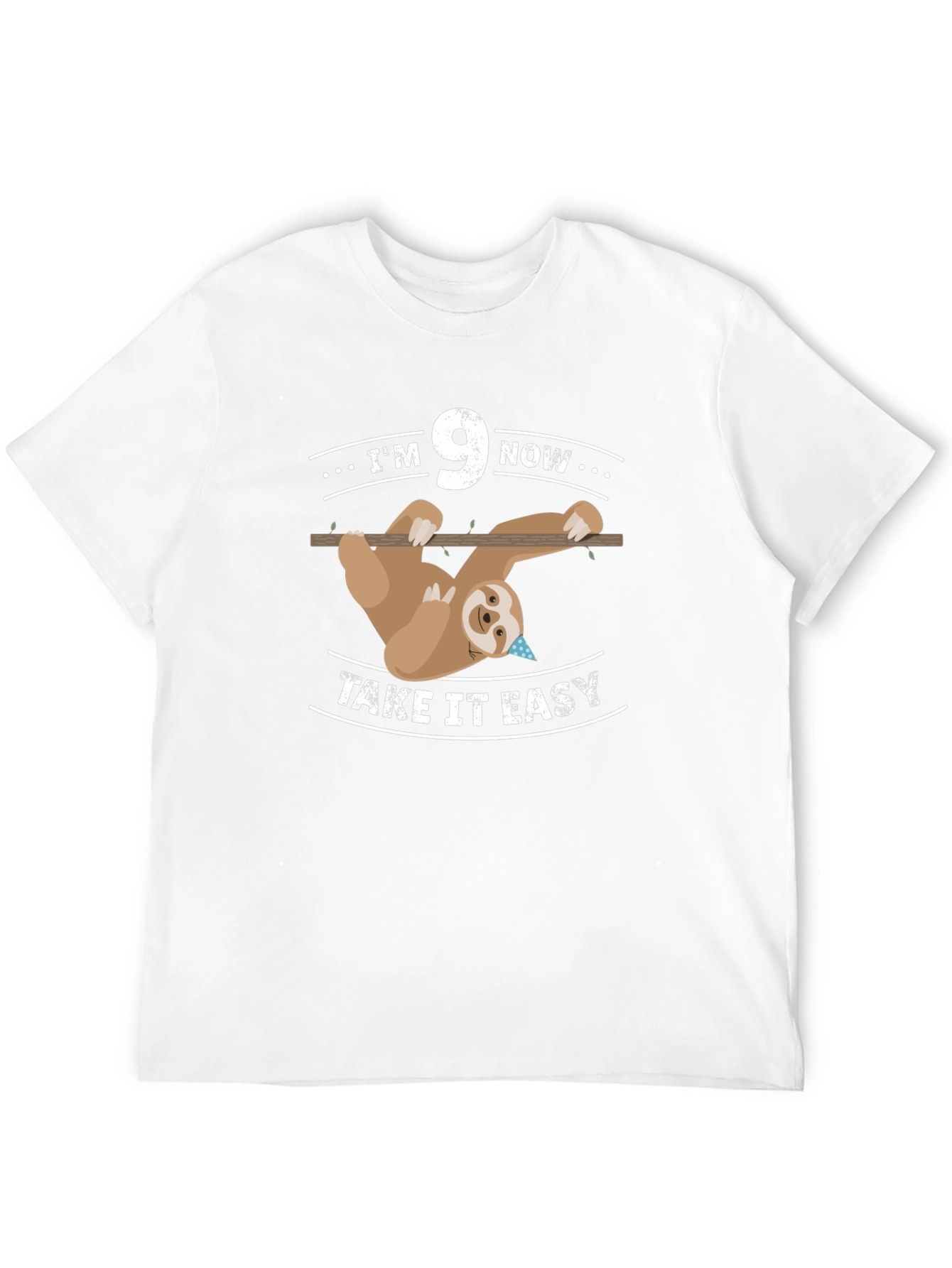 Im 9 Now Sloth Birthday T-Shirt