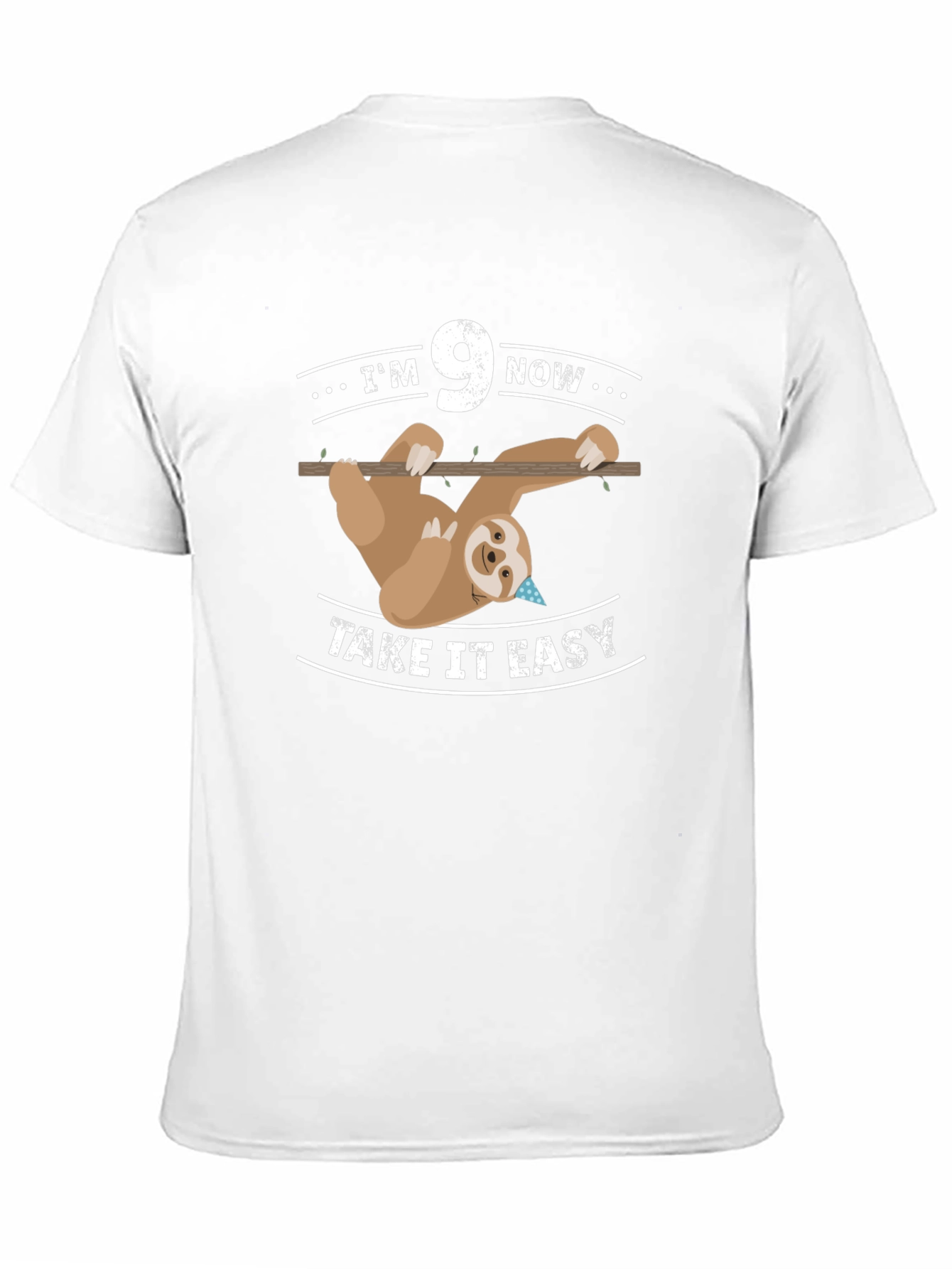 Im 9 Now Sloth Birthday T-Shirt