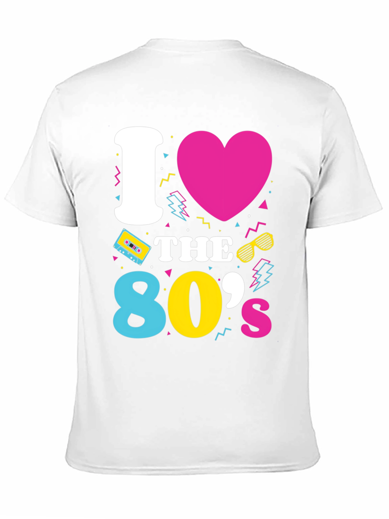 I Love the 80s T-Shirt Retro Design