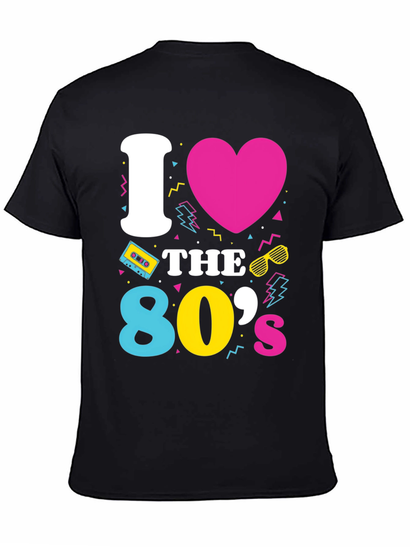 I Love the 80s T-Shirt Retro Design