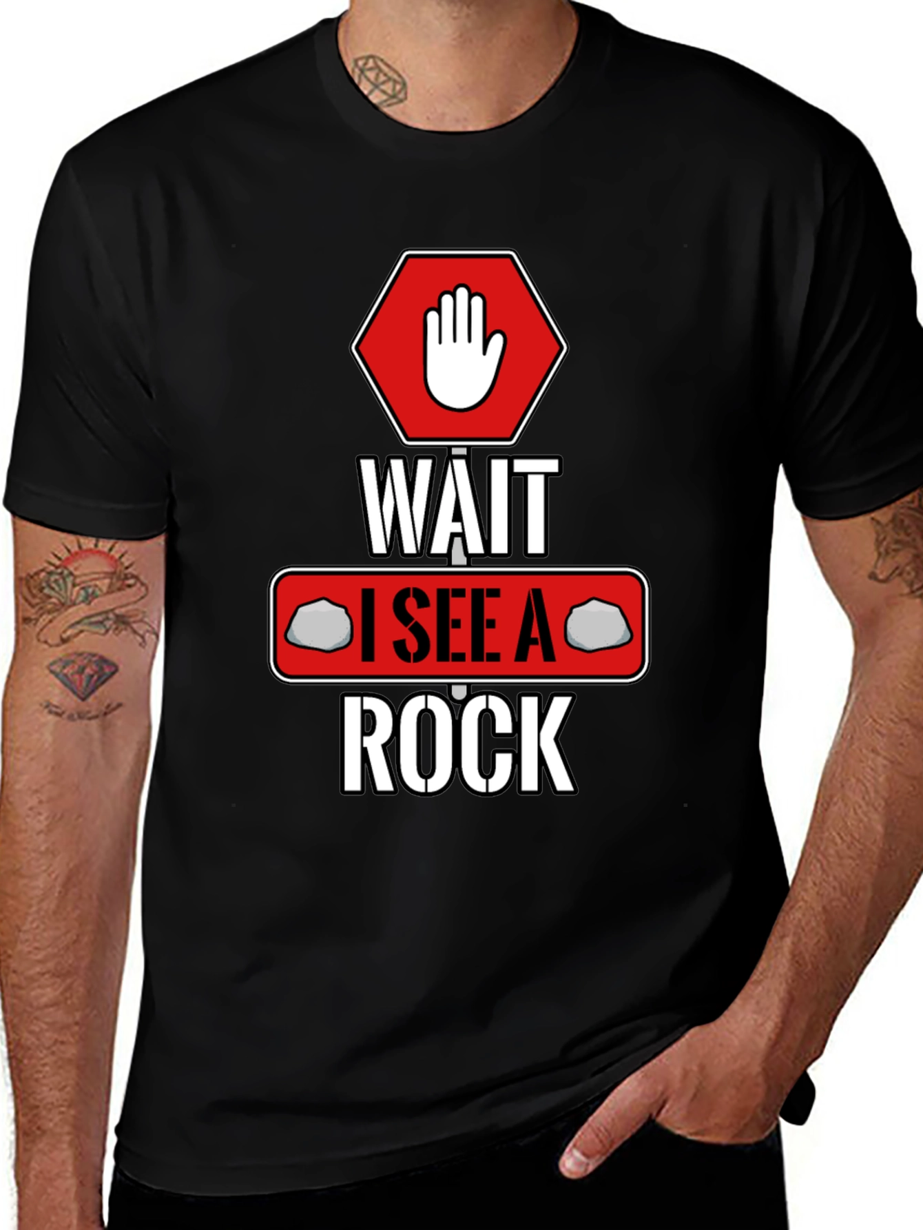 Wait I See A Rock T-Shirt