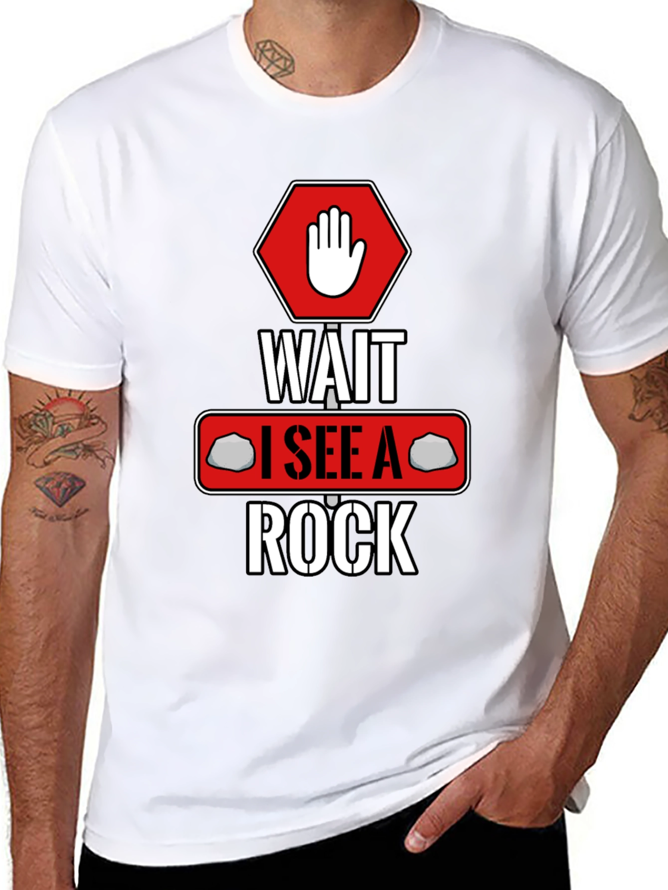 Wait I See A Rock T-Shirt